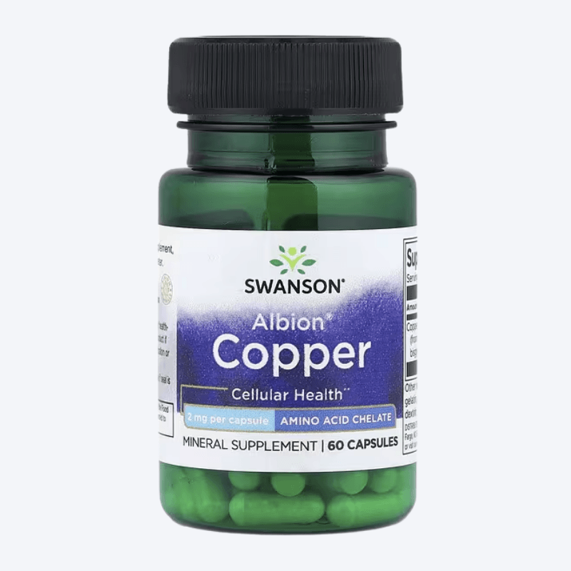 swanson copper bakar 60 kapsula