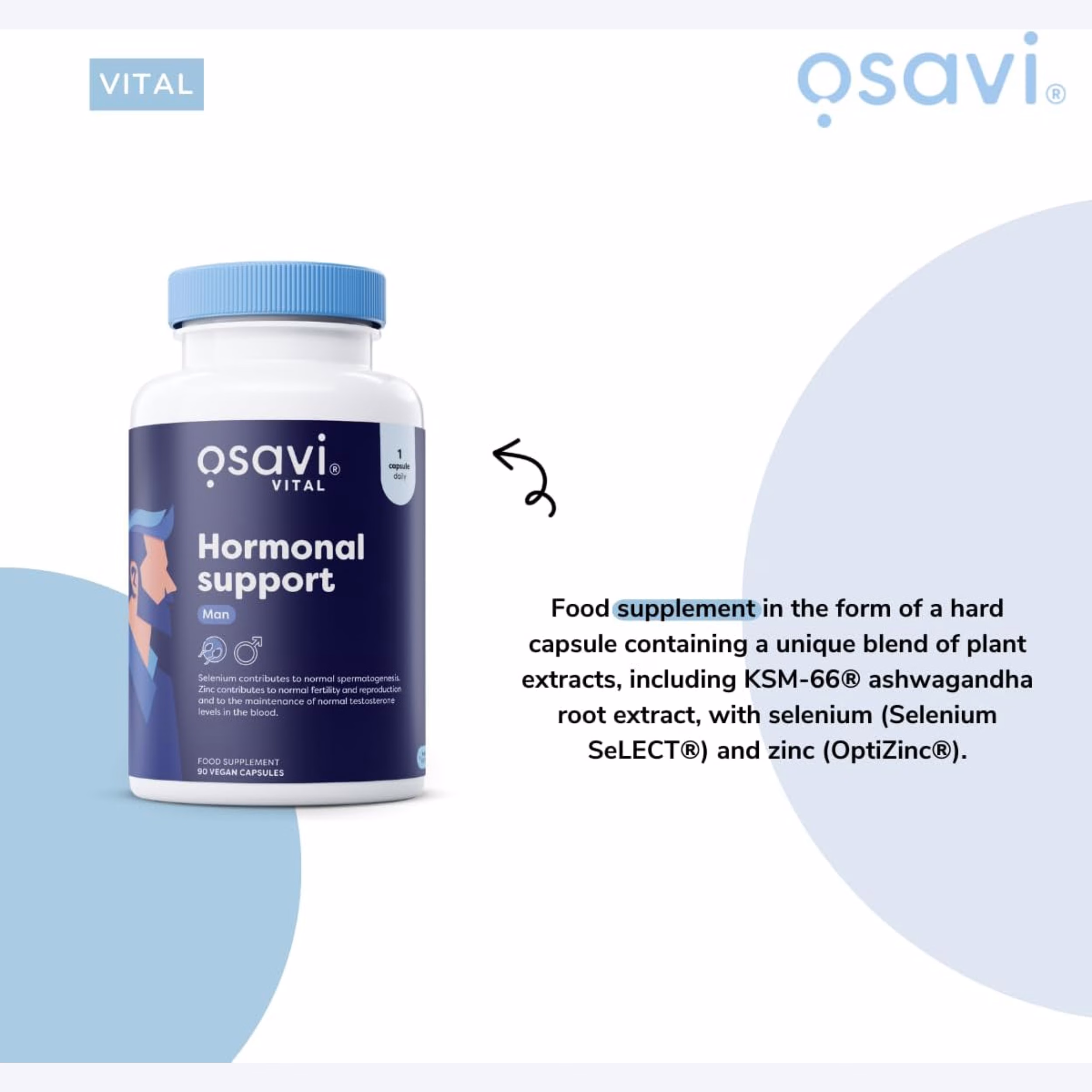 osavi hormonal support men hormonska podrska testosteron