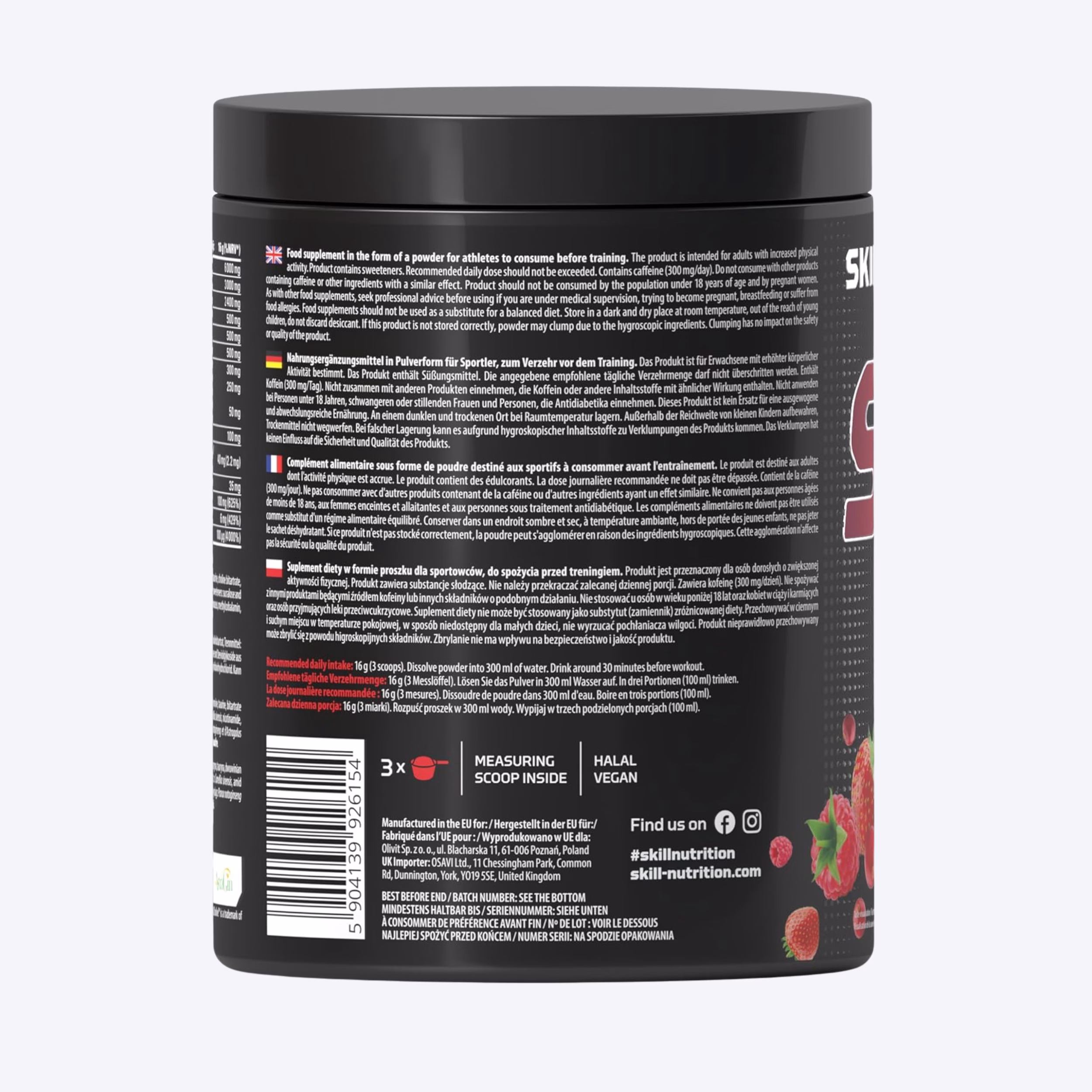 skill nutrition preworkout sa citrulinom