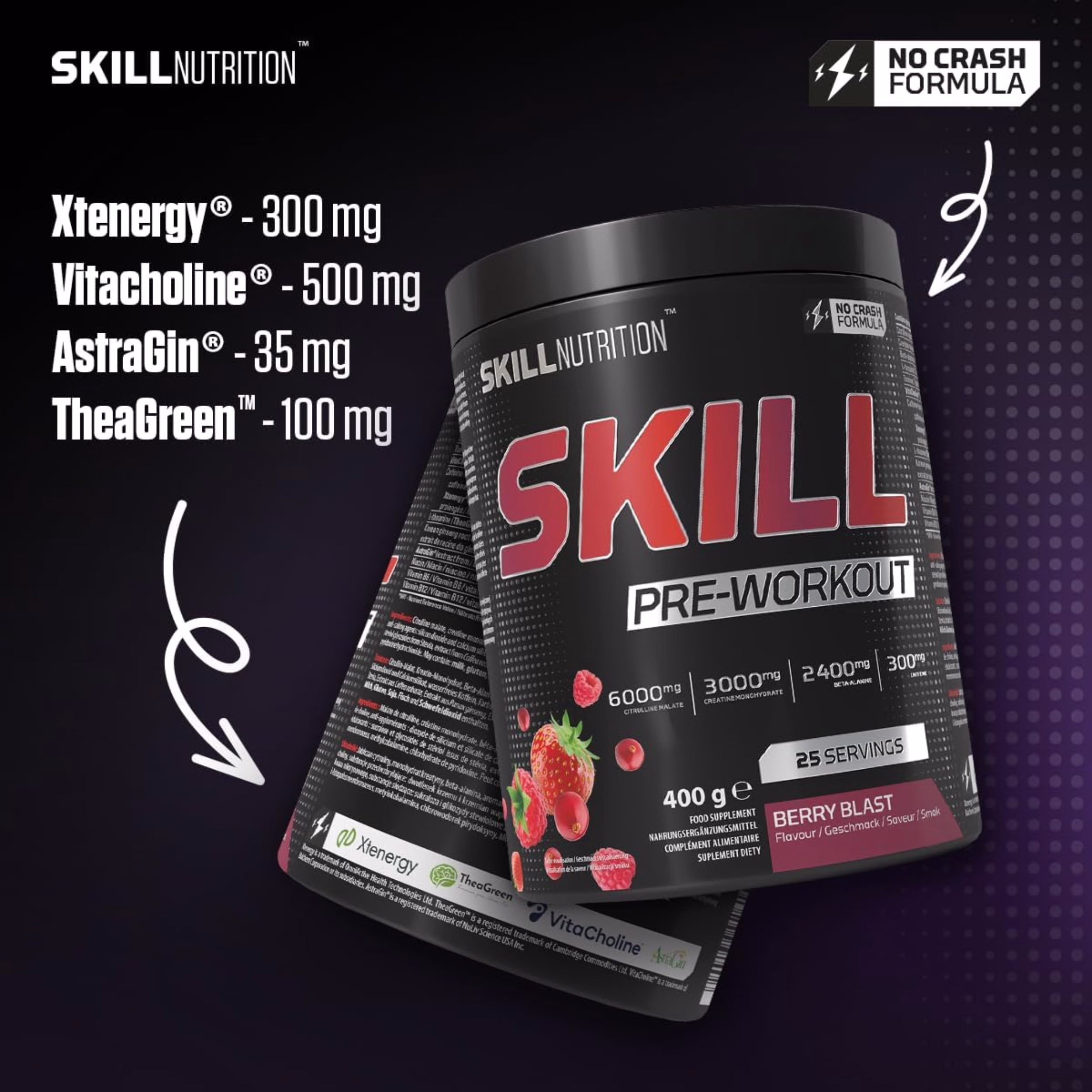 skill nutrition preworkout sa citrulinom