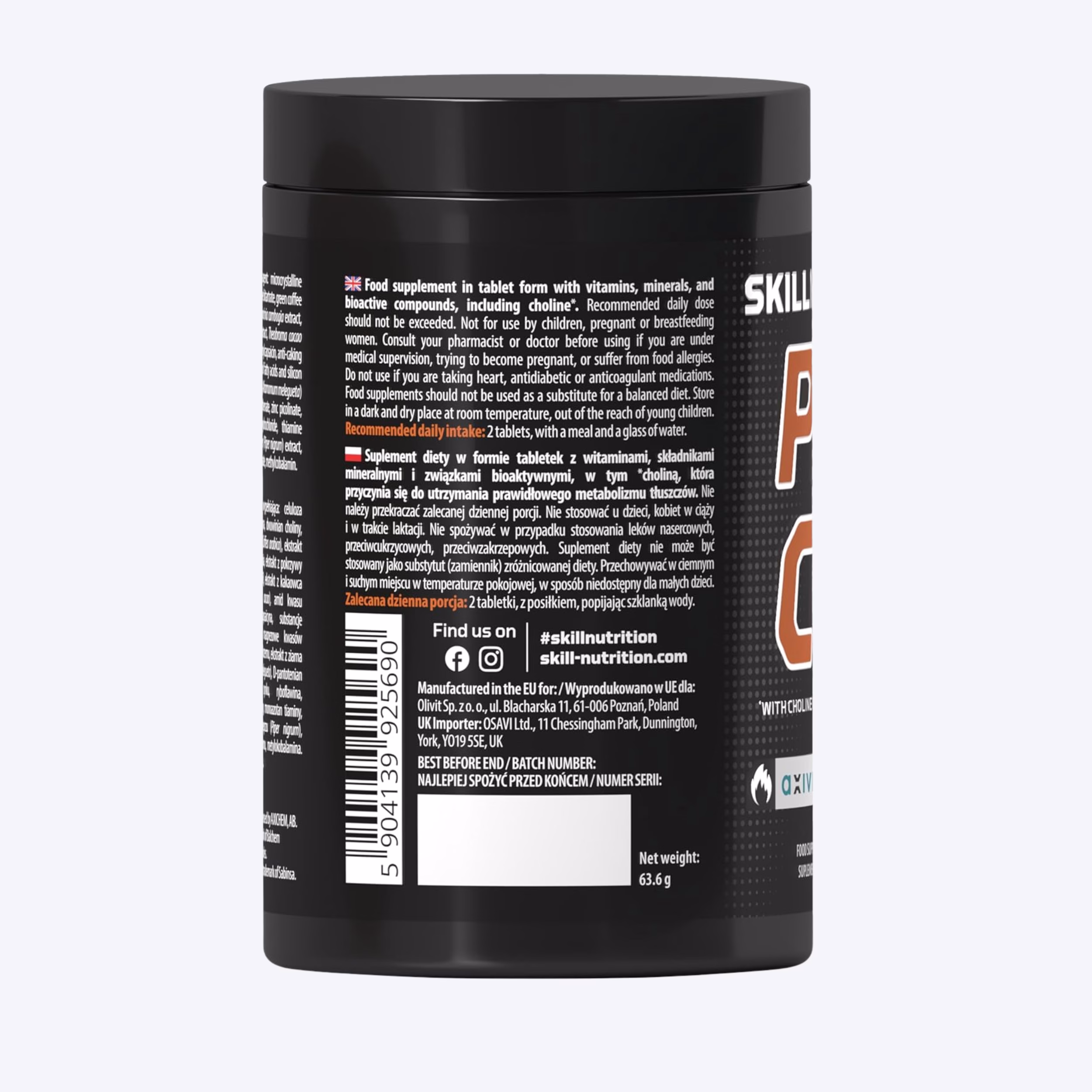 skill nutrition pro cut tablete za mrsavljenje