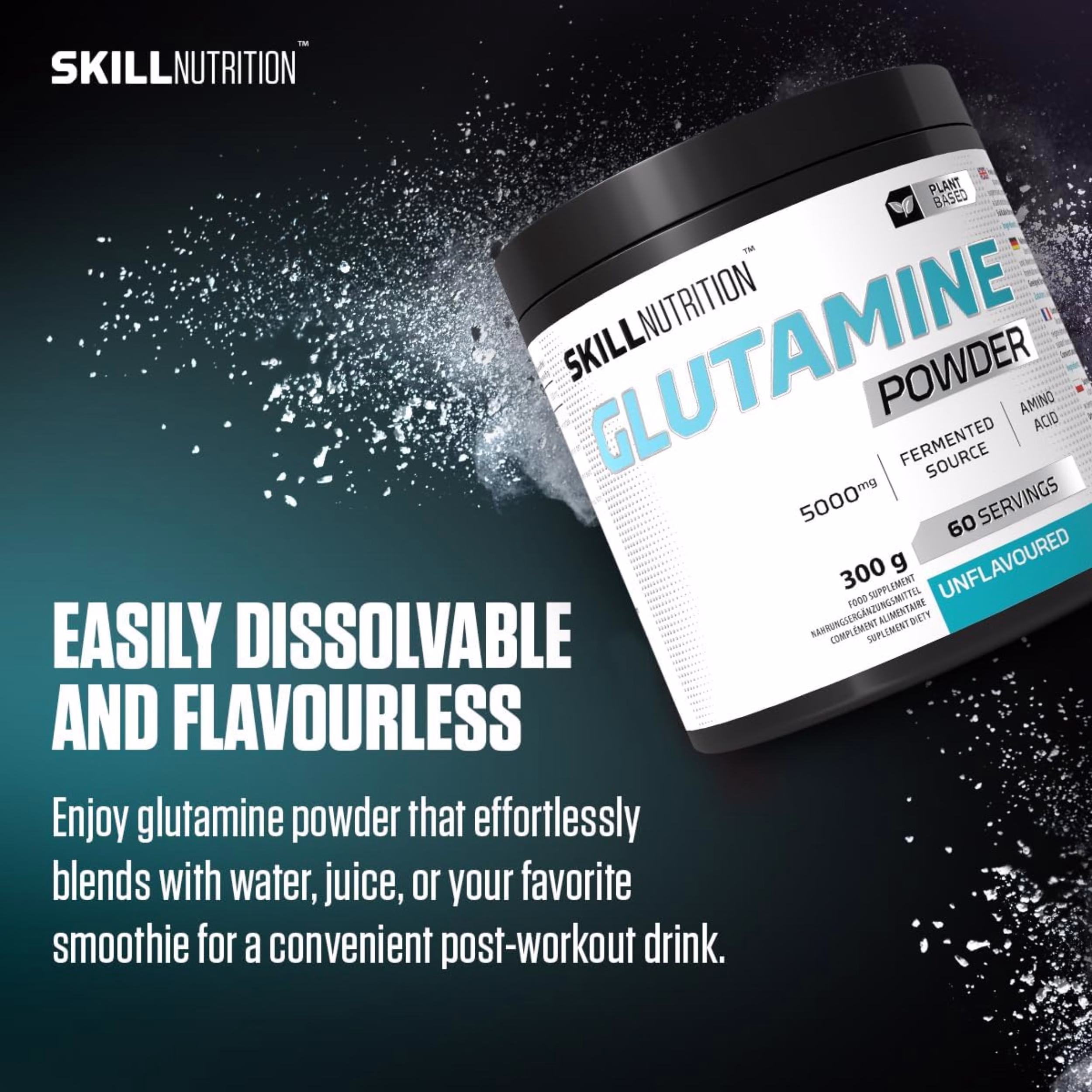 skill nutrition glutamine glutamin za oporavak misica