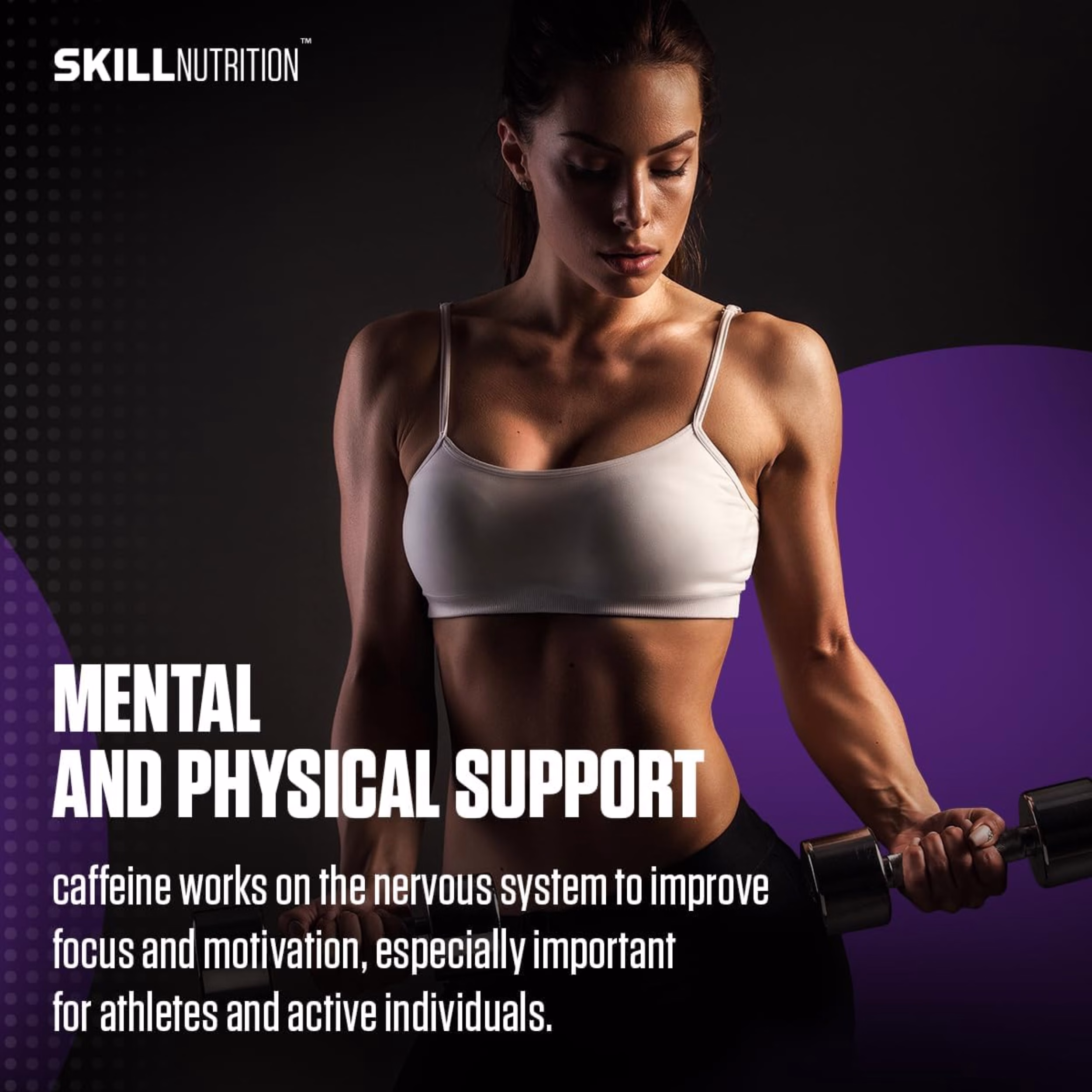 Skill Nutrition Caffeine kofein u kapsulama za energiju
