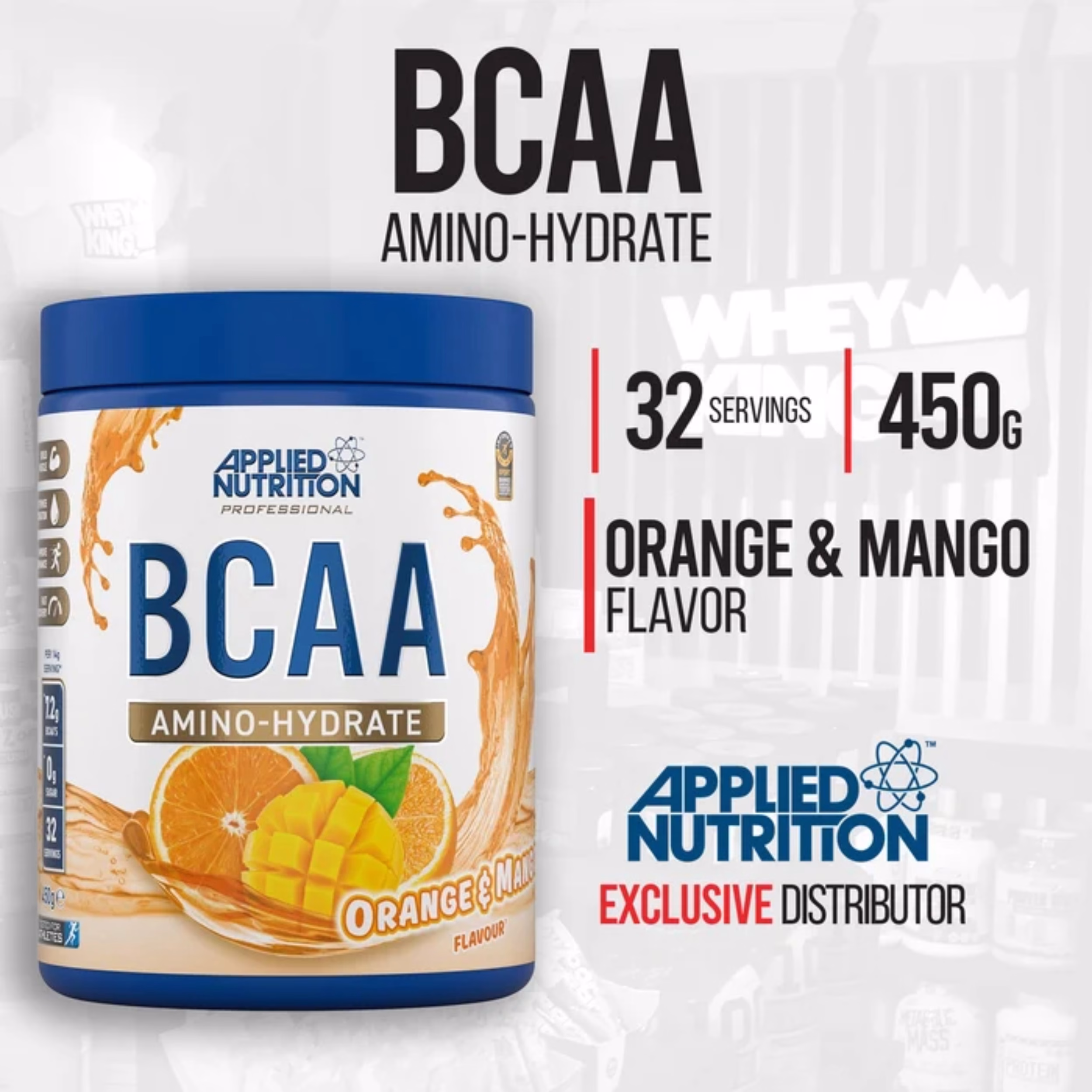 Applied Nutrition BCAA Amino Hydrate 450g - Slika 3