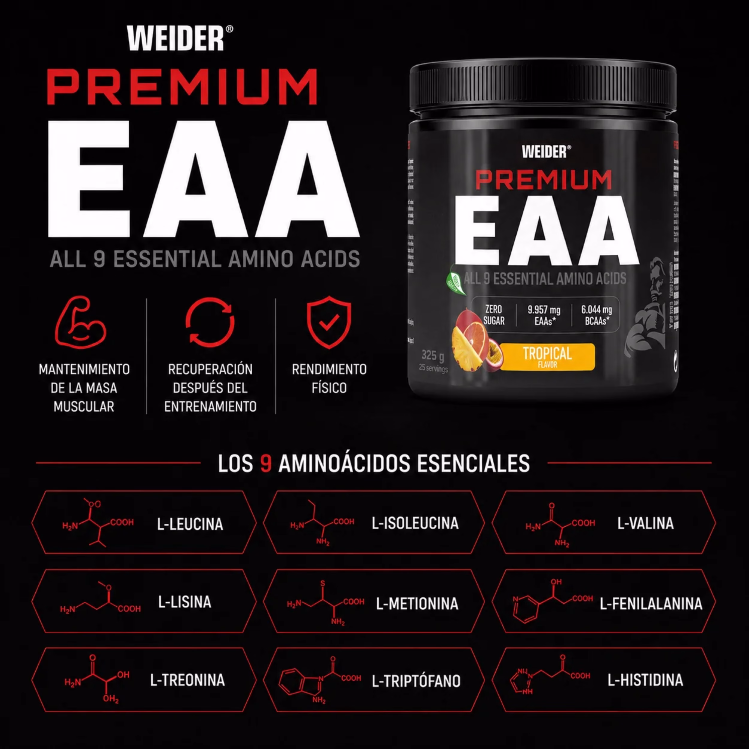 Weider Premium EAA 325g - Slika 3
