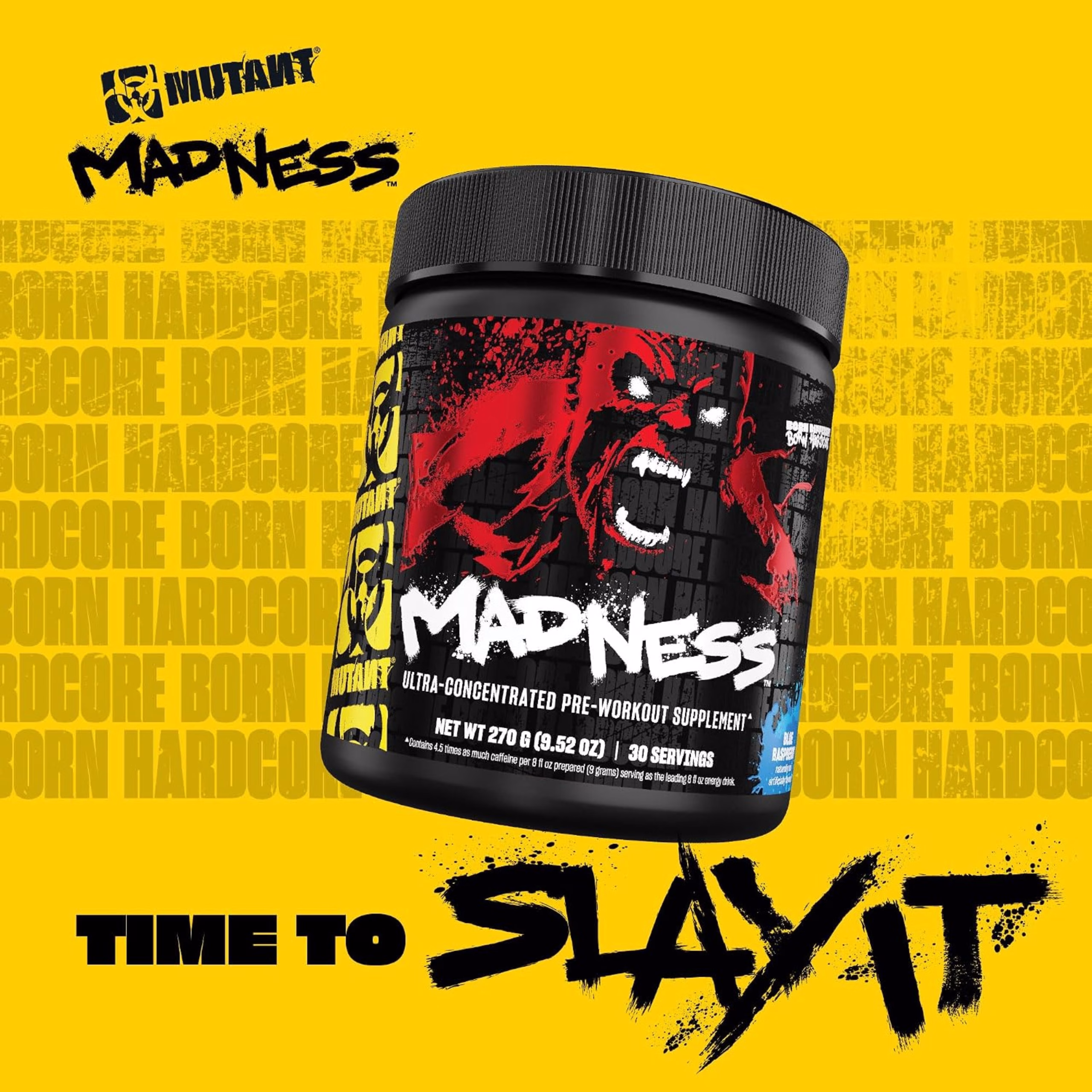 mutant madness 270g preworkout
