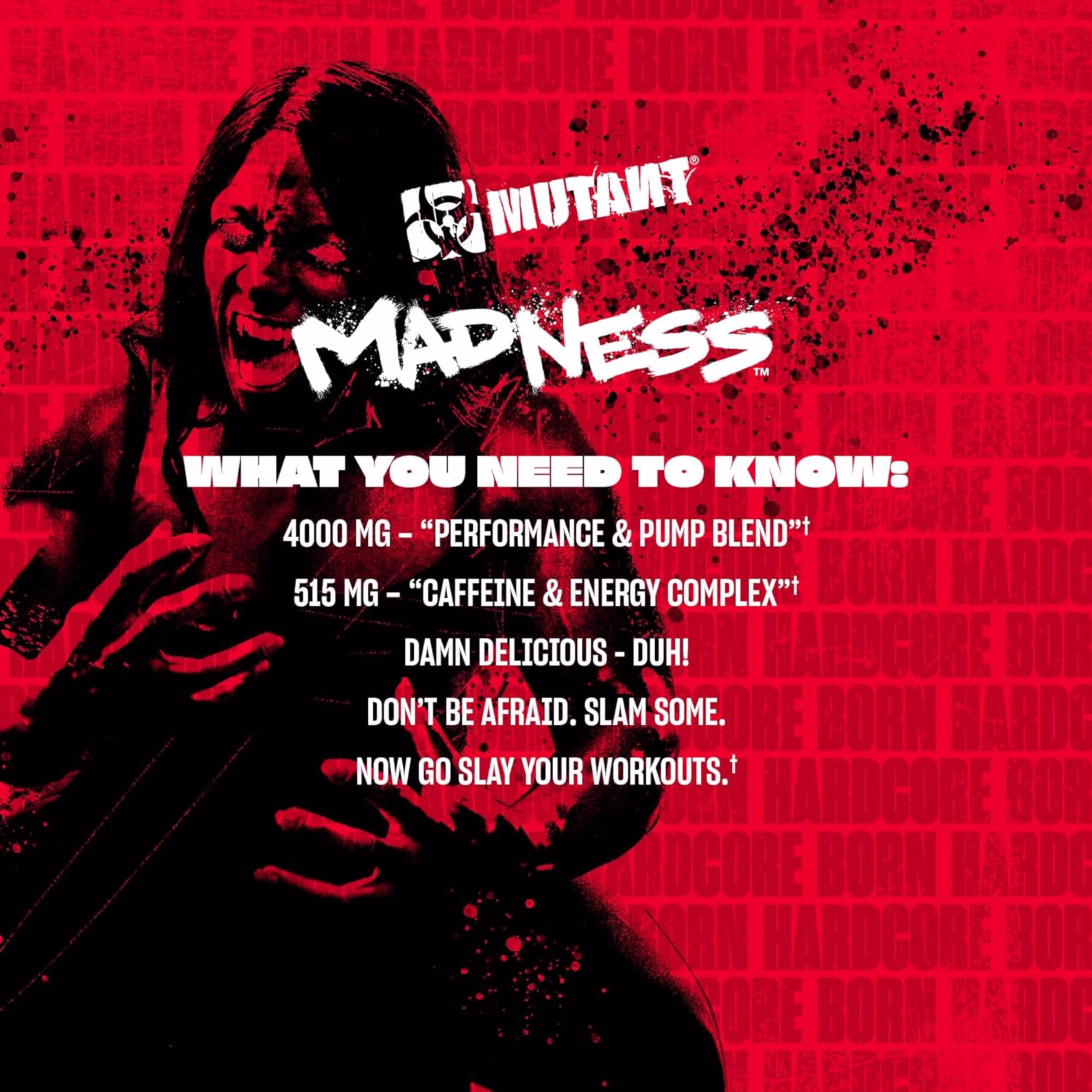 mutant madness 270g preworkout