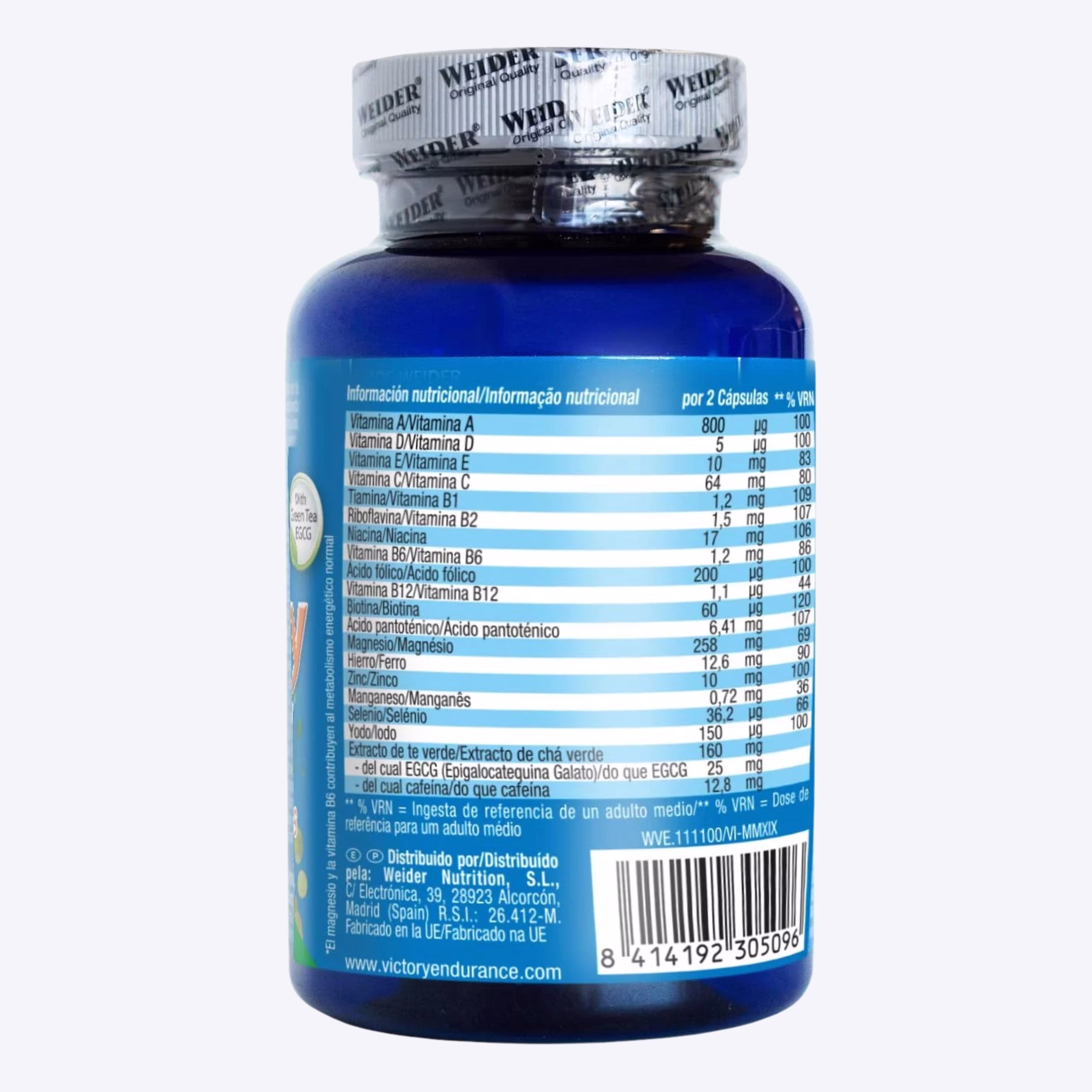 Joe Weider Victory Endurance All Day Energy 90 kapsula MULTIVITAMIN ZA SVAKI DAN