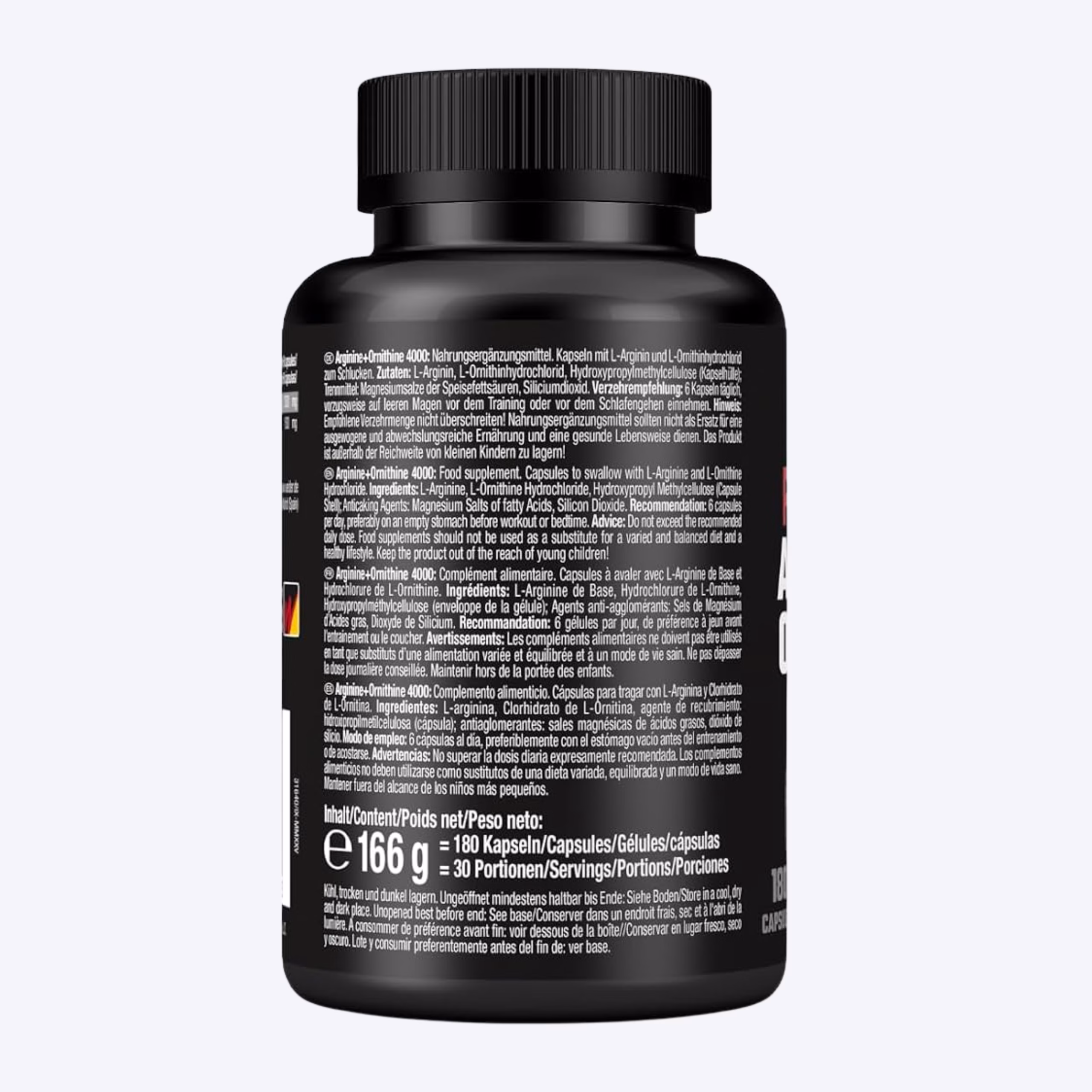Weider Arginine + Ornithine 4000 180 kapsula za prokrvljenost i misicni oporavak