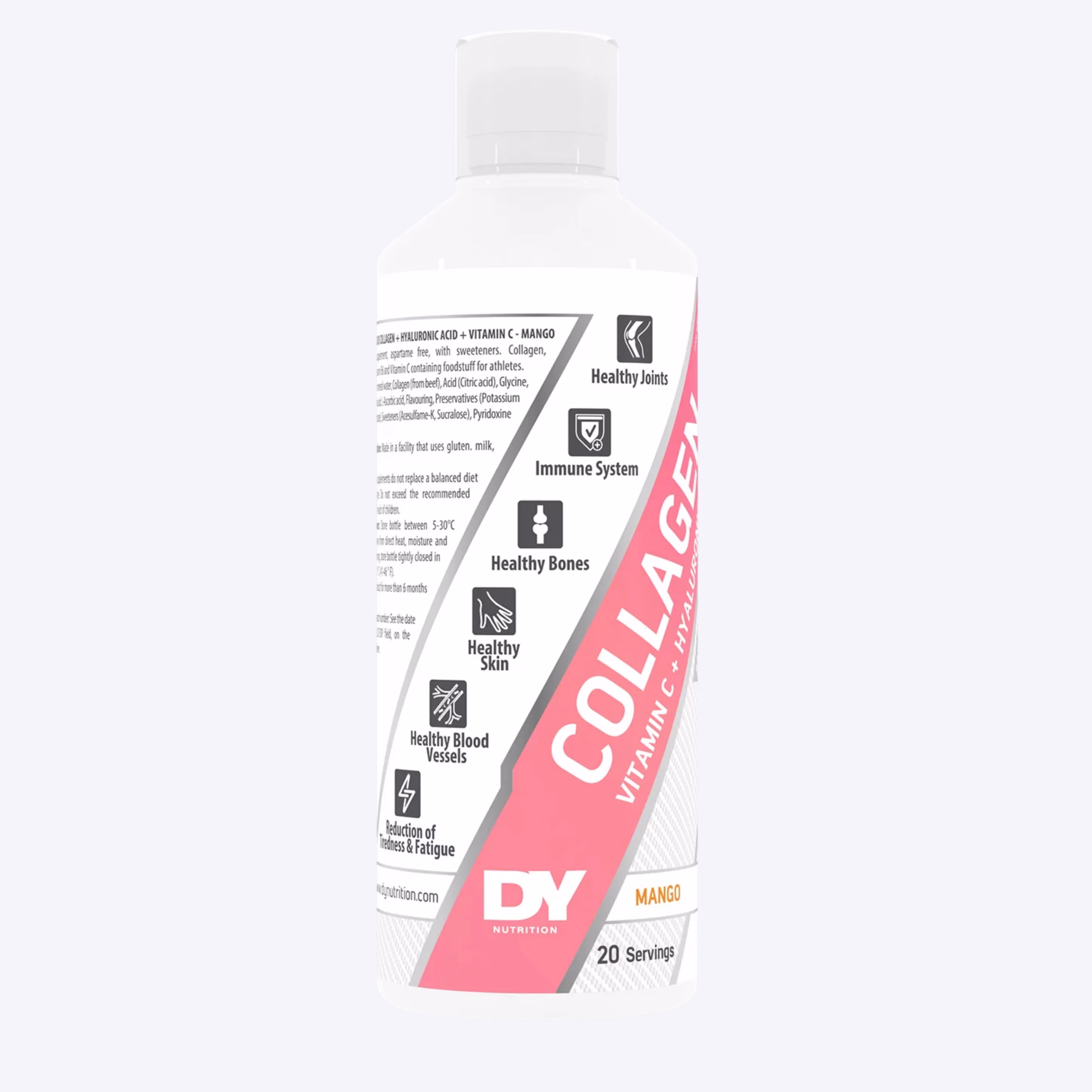Dorian Yates Liquid Collagen +Vitamin C+Hyeluronic Acid 500ml - Slika 5
