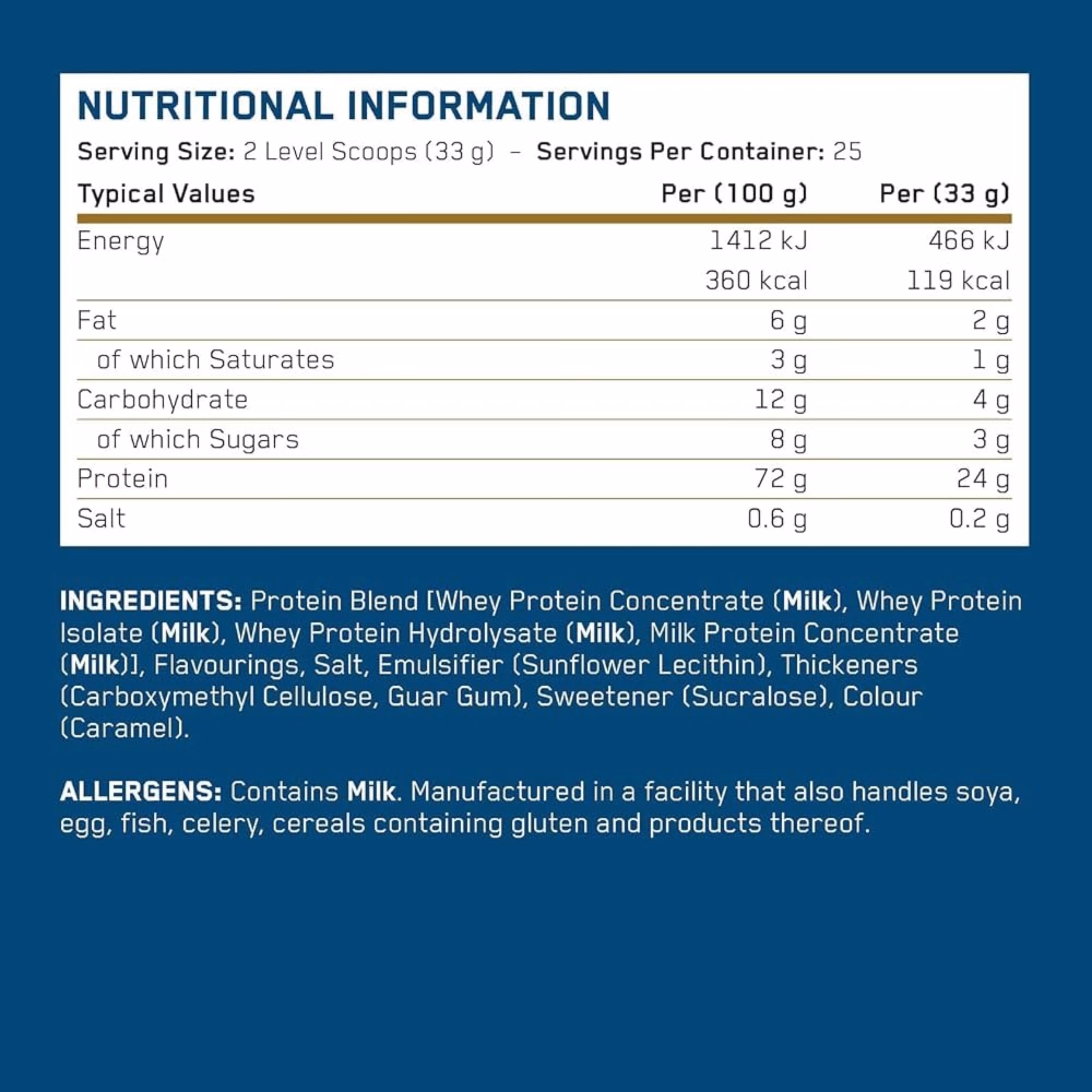 Applied Nutrition Critical Whey 825g - Slika 3