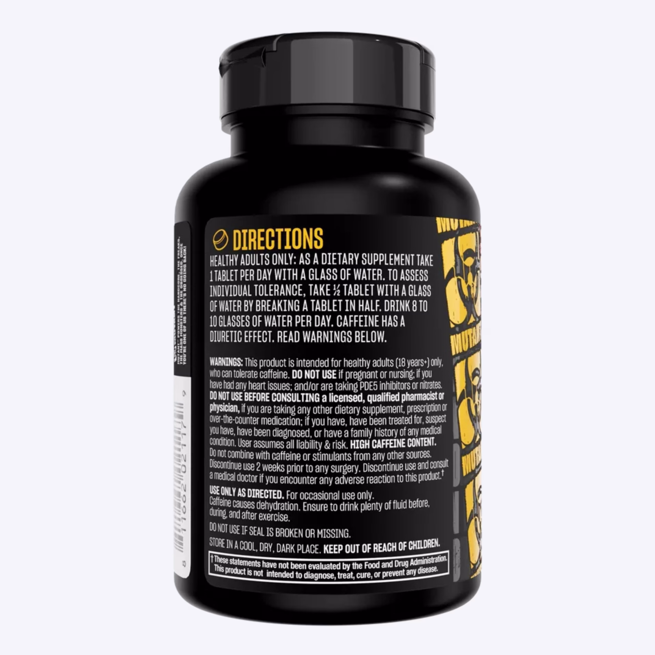 Mutant Caffeine 200mg 240 tableta - Slika 3