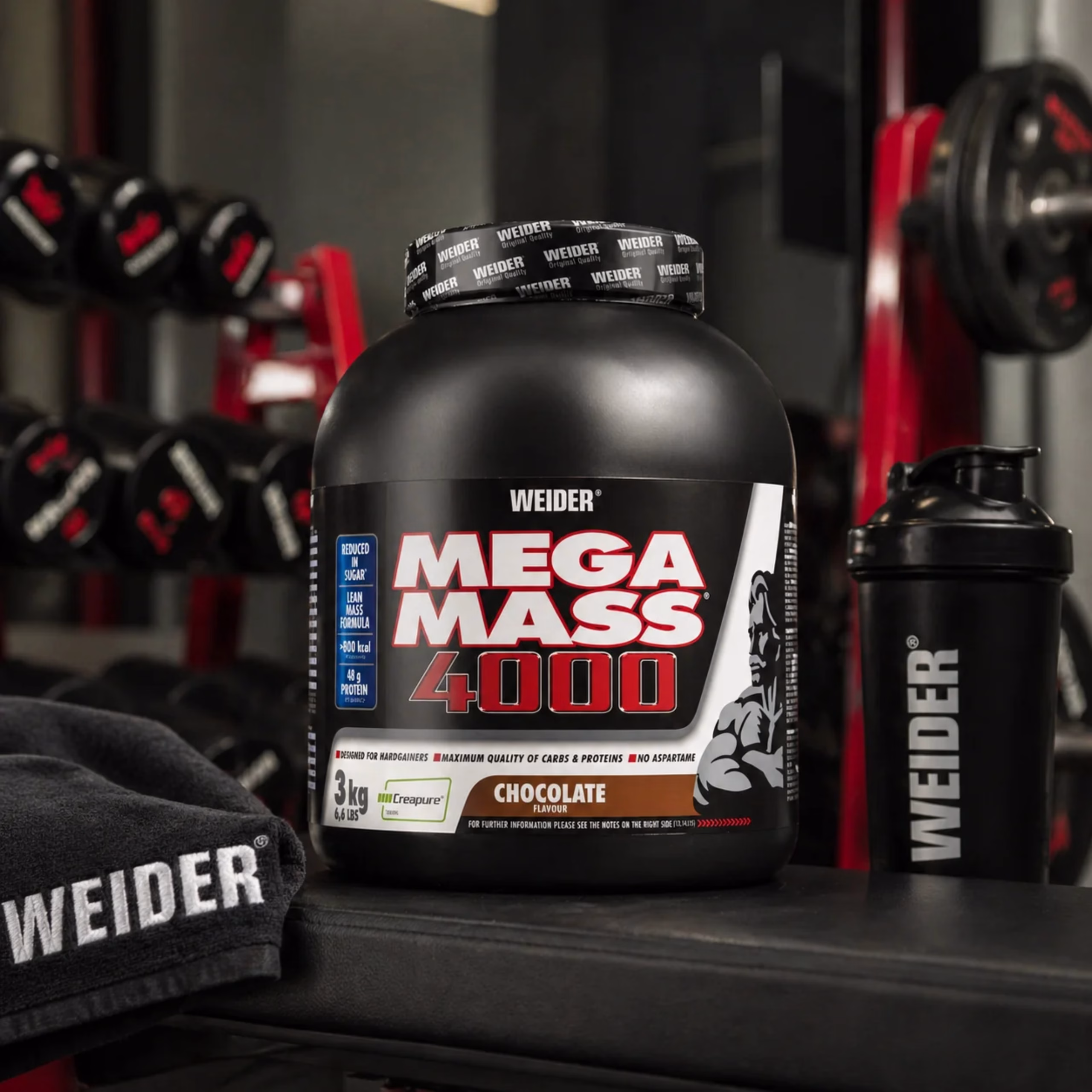 Weider Mega Mass Gainer 4000 3000g - Slika 4