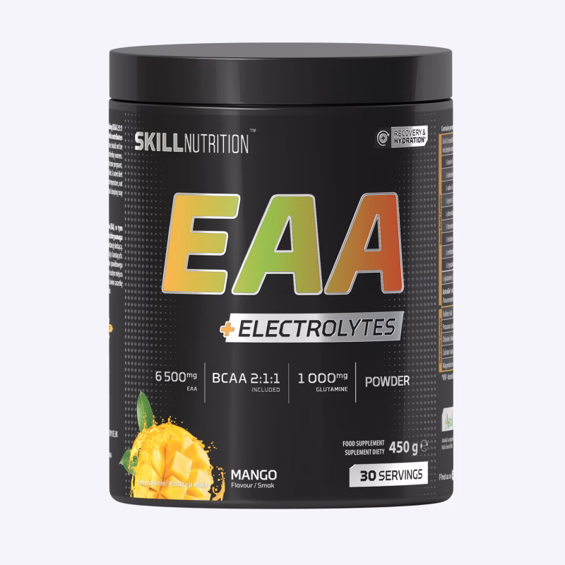 skill nutrition eaa + elektroliti 30 serviranja 450g mango