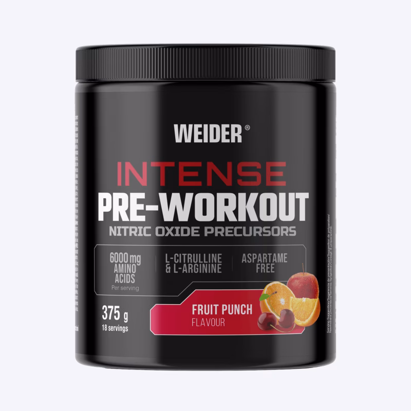 Weider Intense Preworkout 375g Fruit Punch
