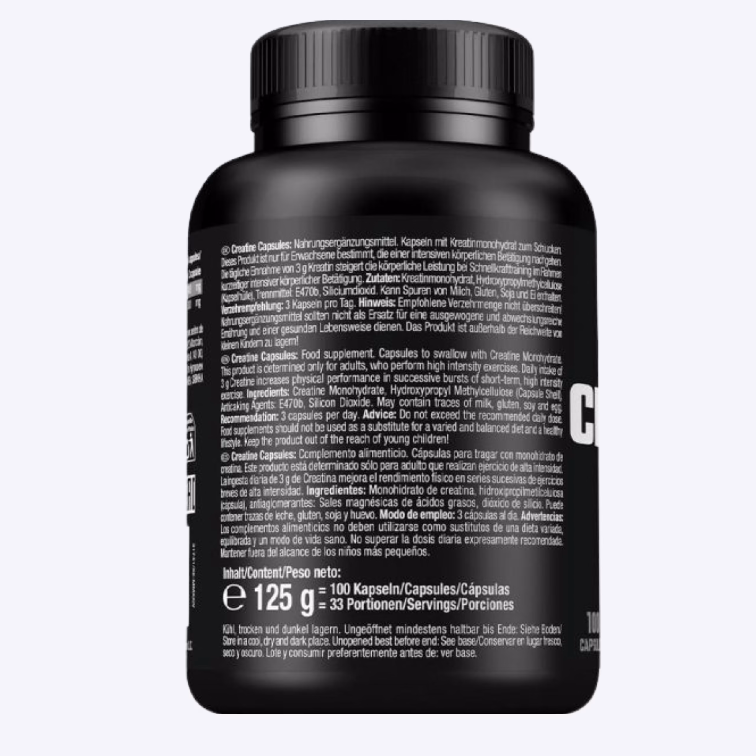 Weider Creatine Capsules 3000 mg 100 kapsula Creapure