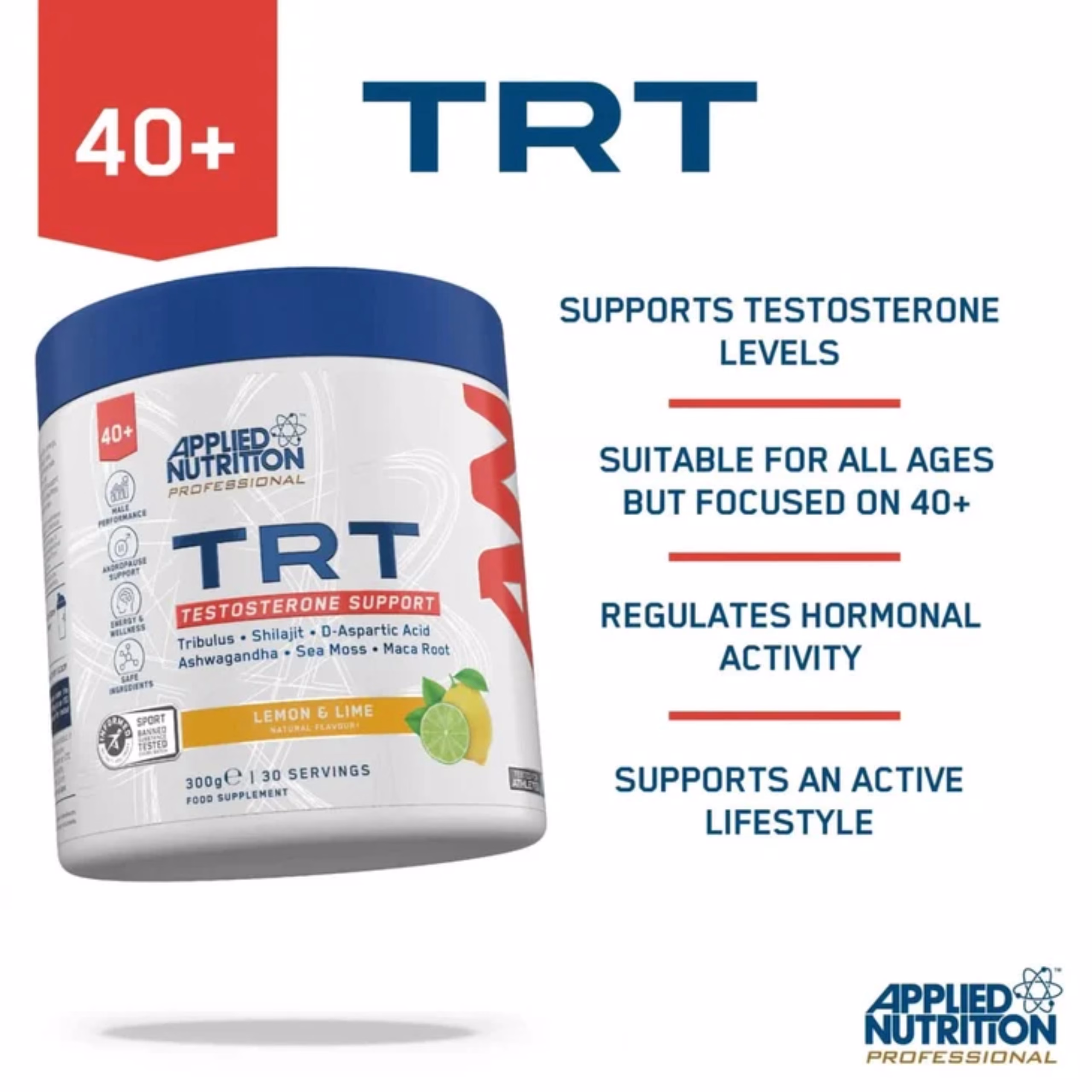 applied nutriton trt 300g pojačivać testosterona sa shilajit i vitaminima