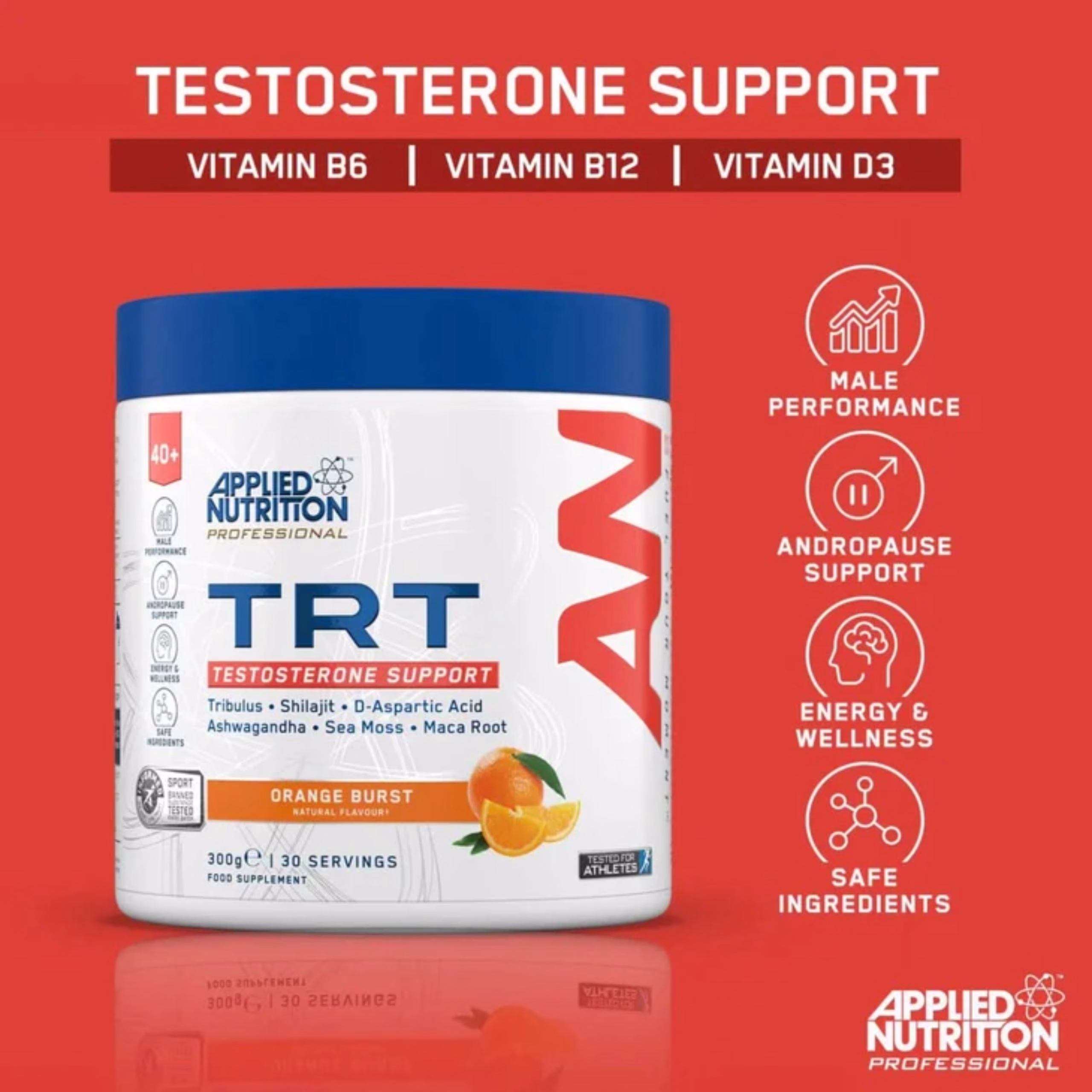 applied nutriton trt 300g pojačivać testosterona sa shilajit i vitaminima