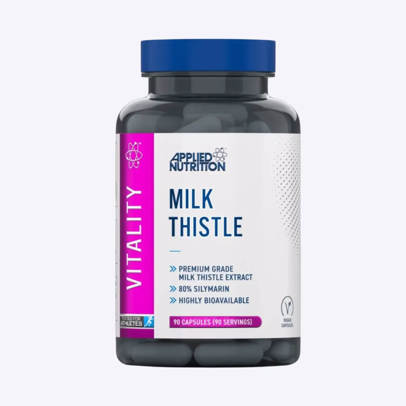 applied nutrition milk thistle 90 tableta sikavica za jetru
