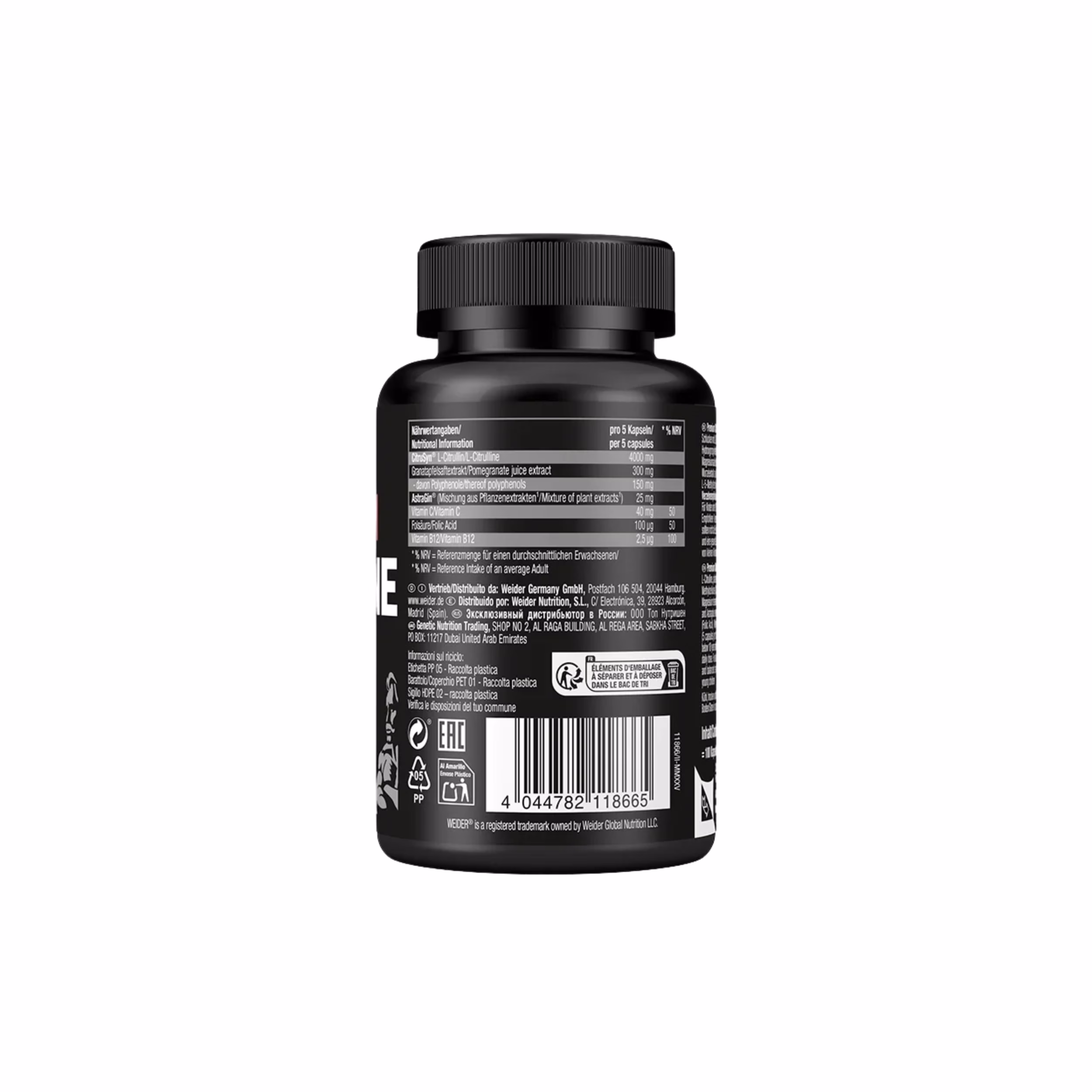 Weider Premium Citrulline 100 kapsula - Slika 2