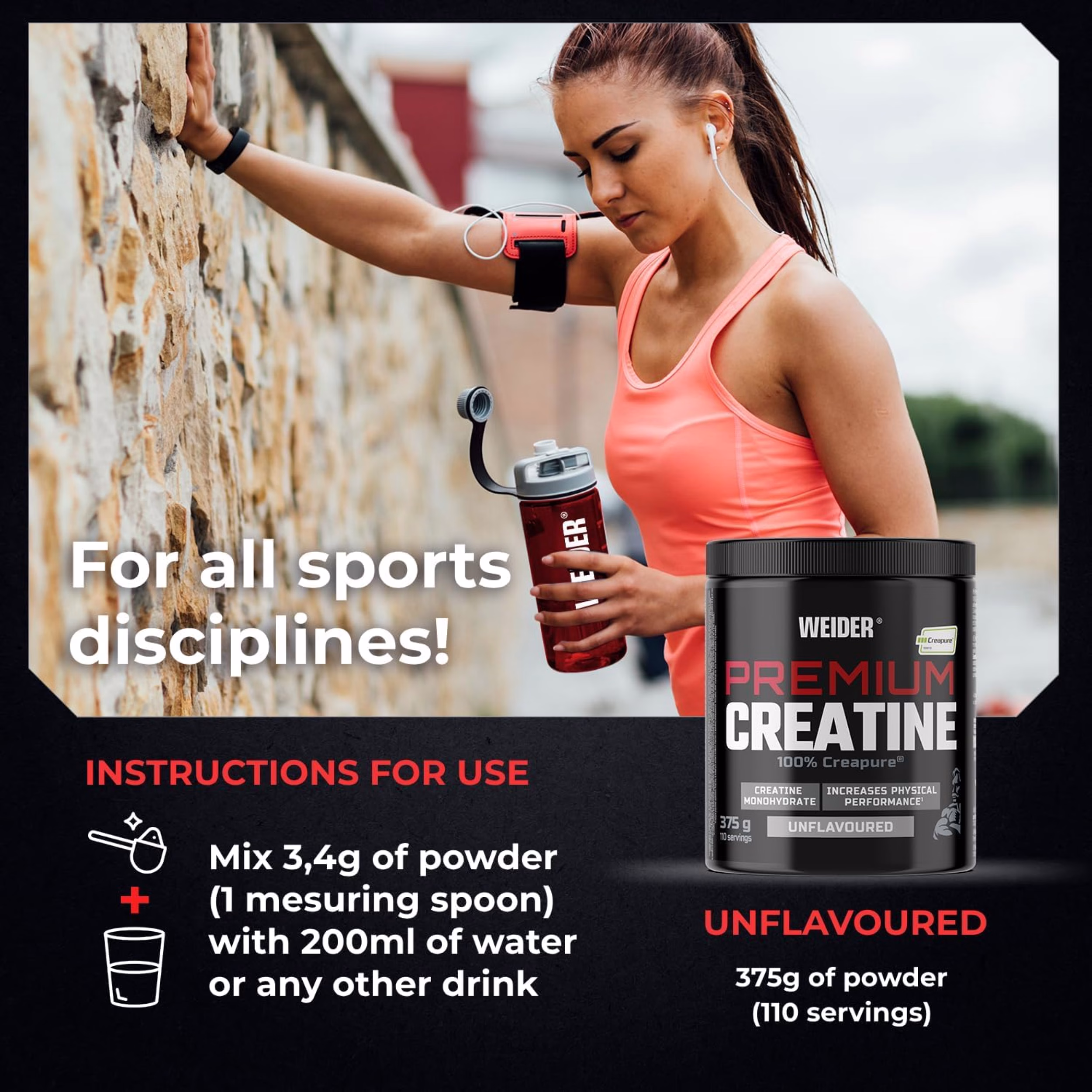 weider premium creatine creapure kreatin monohidrat creapure weider