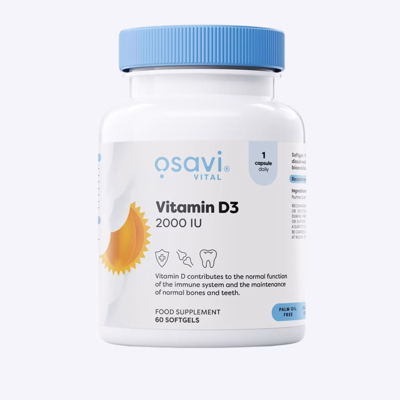 osavi vitamin d3 2000iu vitamin d3 za zdrave zube, kosti i imunitet