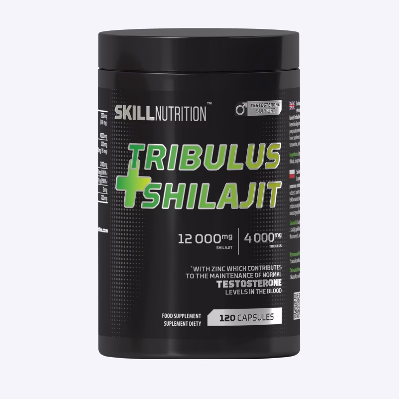 skill nutrition tribulus + shilajit 120 kapsula