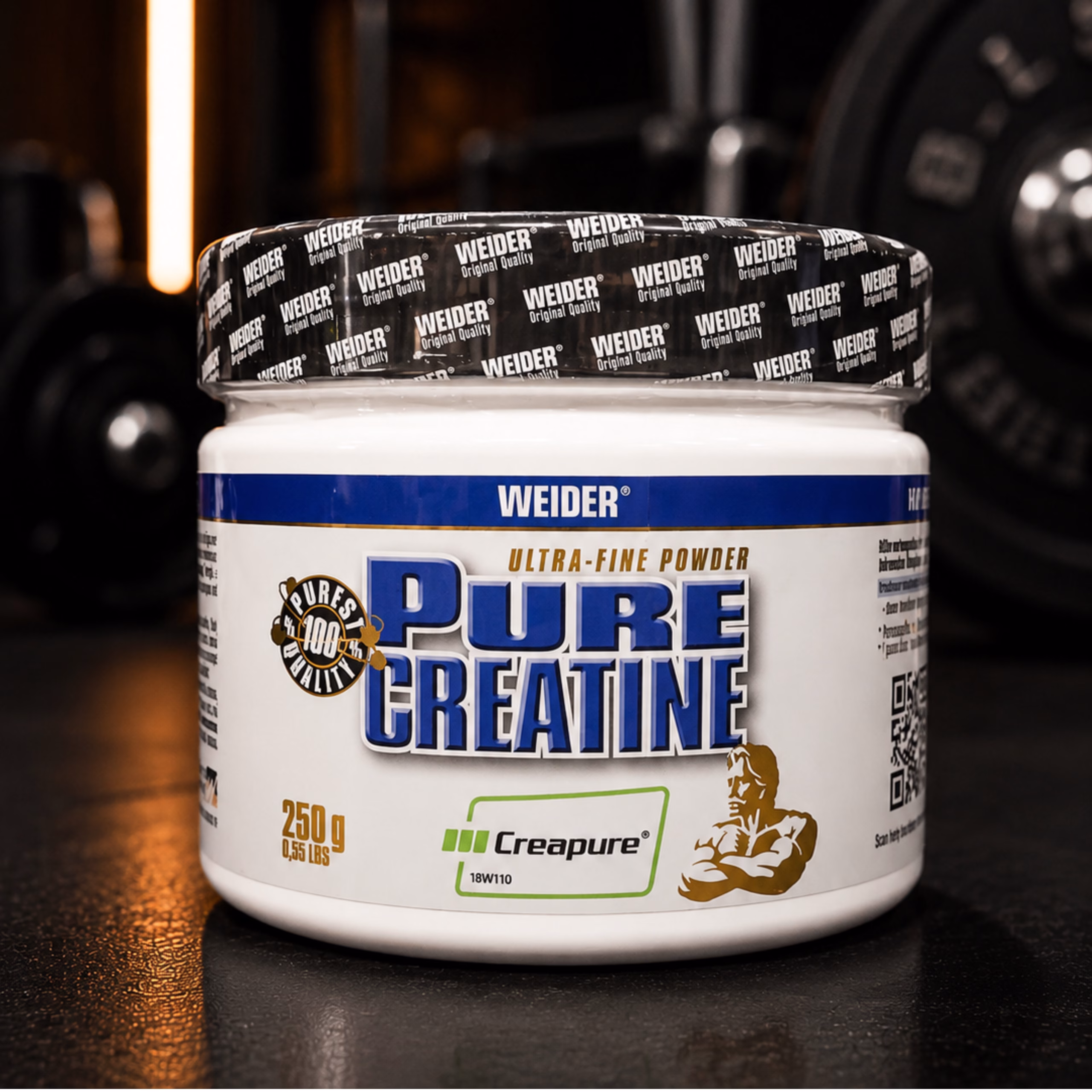 weider pure creatine 250g weider kreatin monohidrat creapure za mišičnu masu