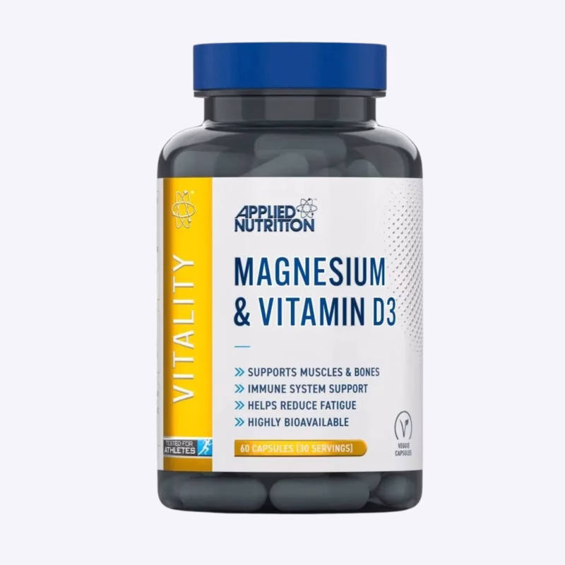 applied nutrition magnesium & vitamin d3 magnezij i vitamin d3 za misice