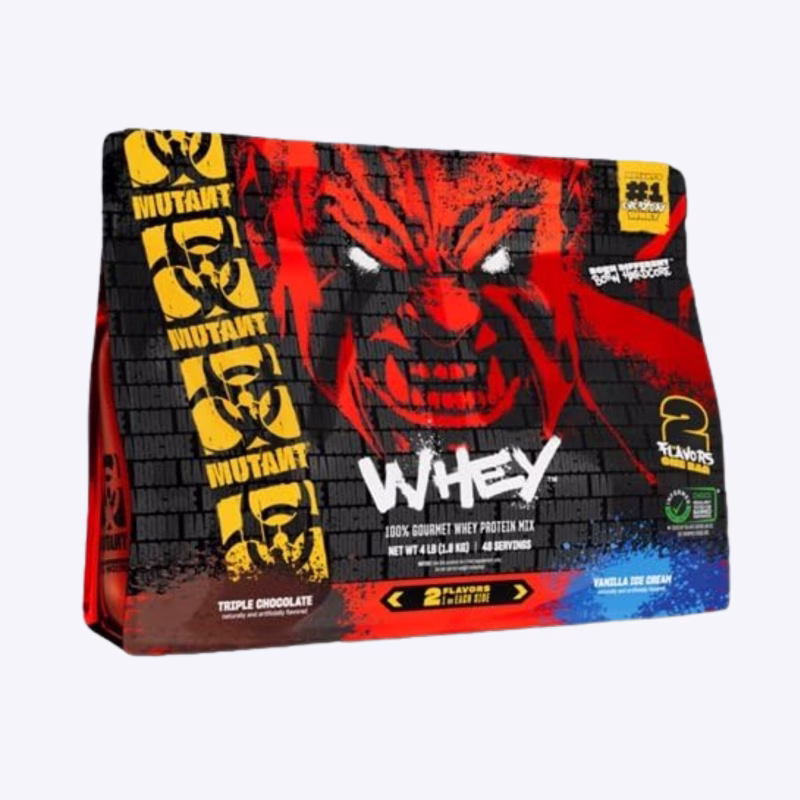 Mutant Whey 2 Flavours Triple Chocolate & Vanilla Ice Cream 1800g mutant whey protein za izgradnju mišića
