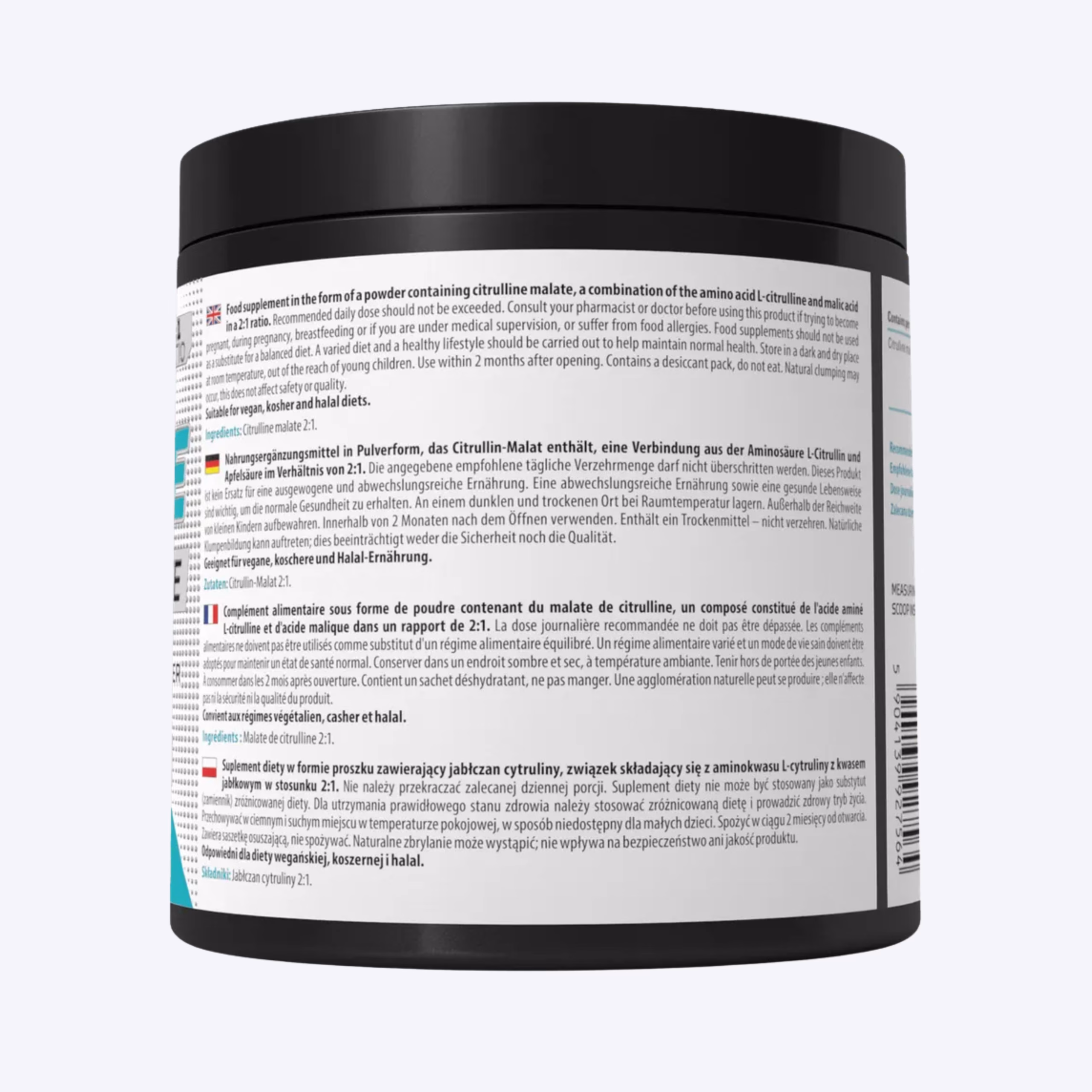 skill nutrition citrulline malate 2:1 300g unflavored citrulin malat