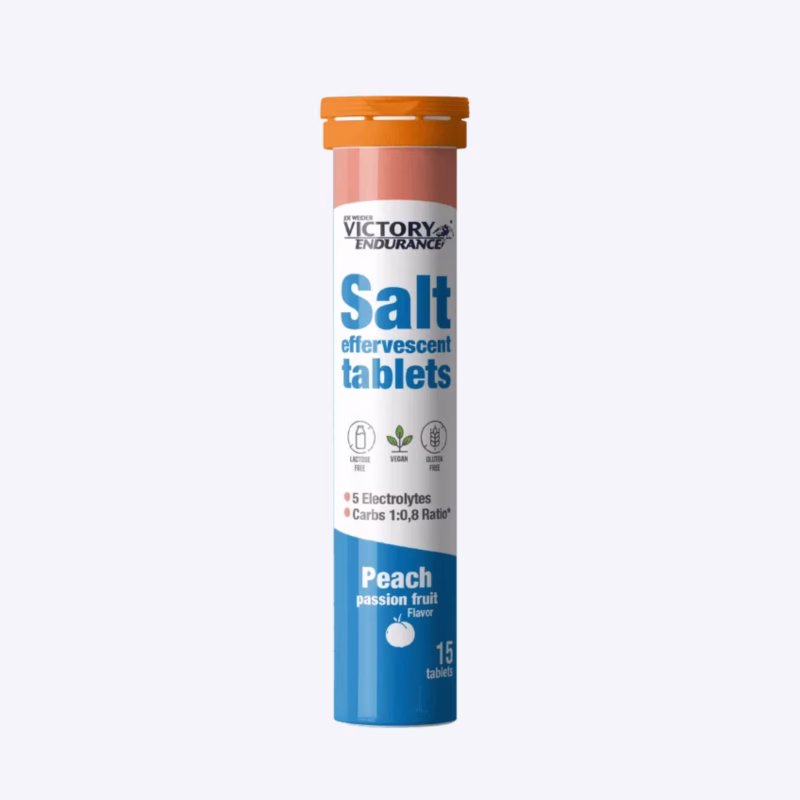 Joe Weider Salt Effervescent Tablets Peach Passion Fruit – 15 šumećih tableta elektroliti za hidrataciju
