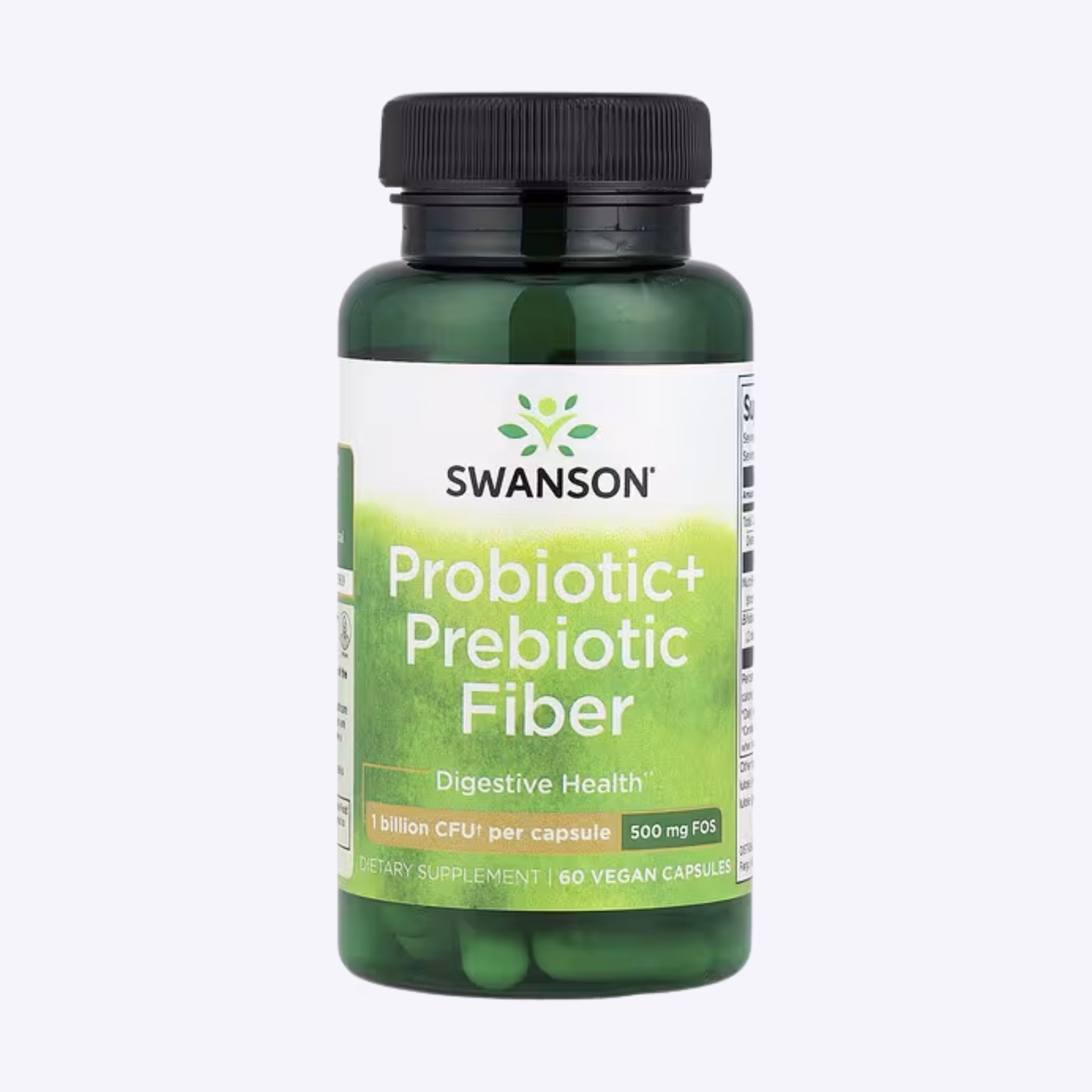 swanson probiotic prebiotic fiber 60 kapsula probiotik prebiotik vlakna za zdravlje stomaka