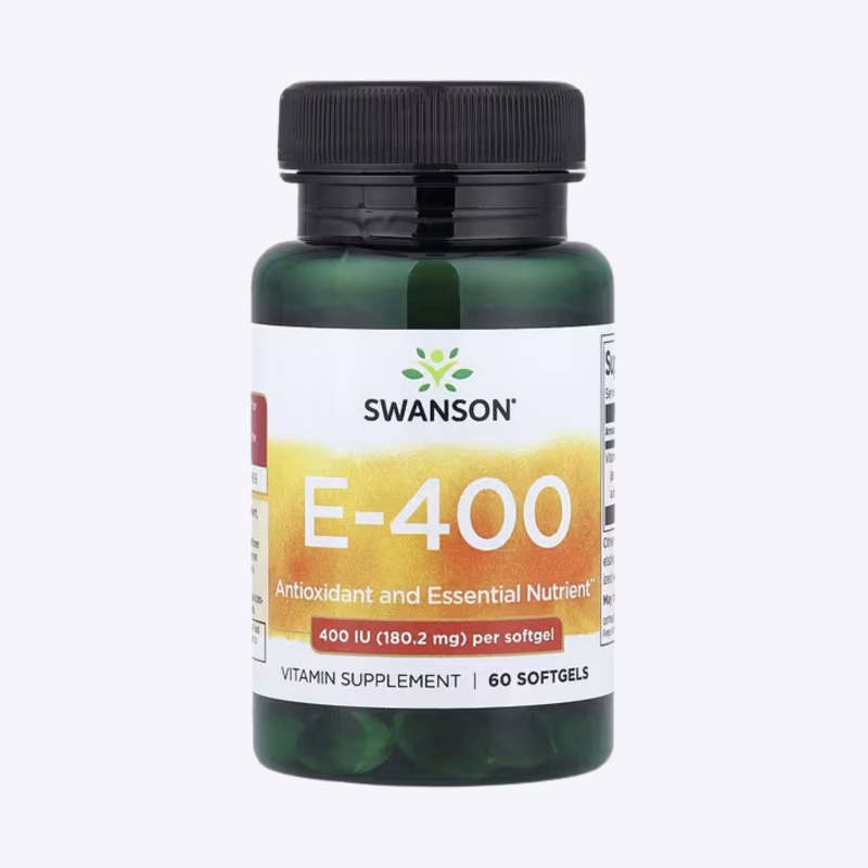 swanson vitamin e 400iu 60 kapsula vitamin e antioksidans