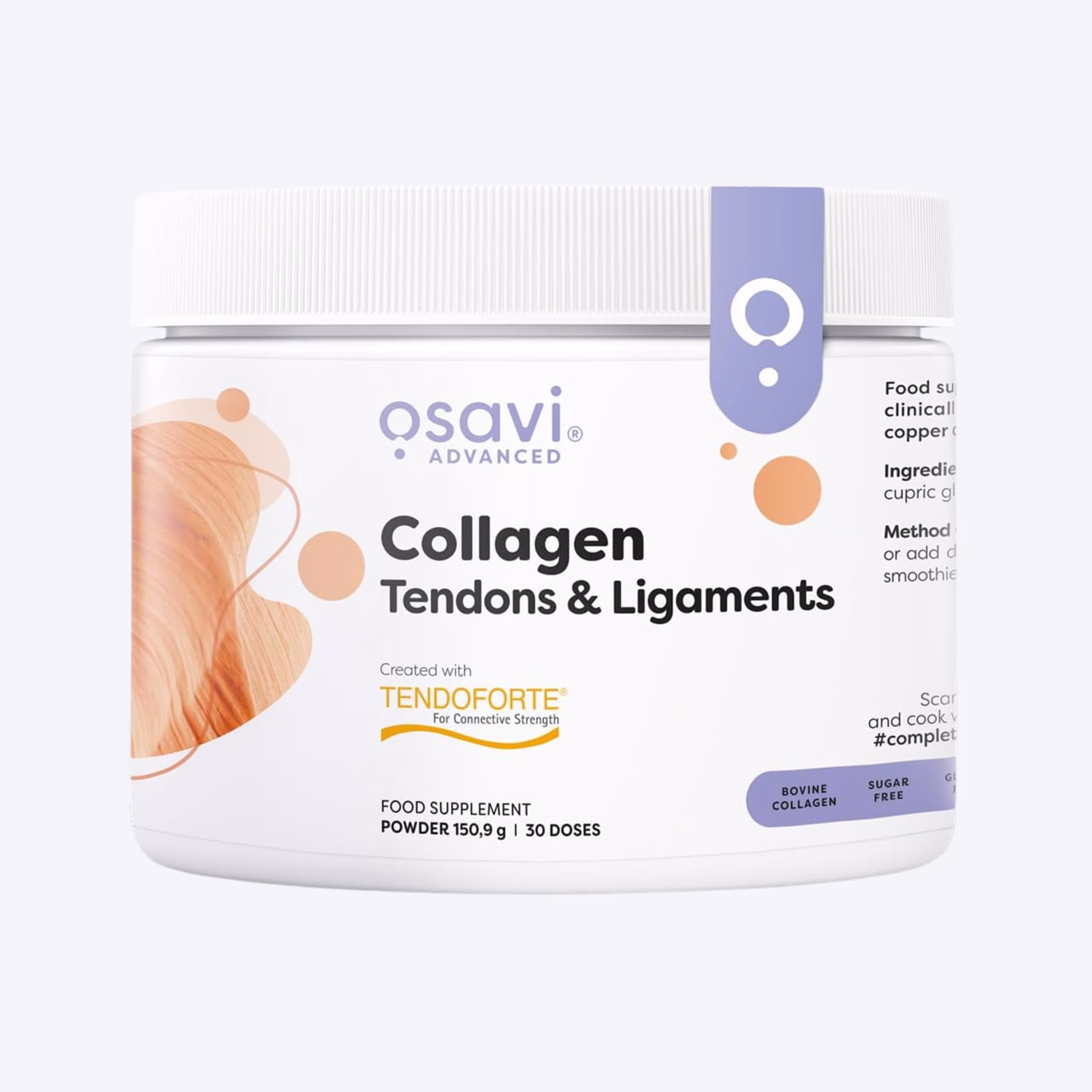 Osavi Collagen Peptides Tendons & Ligaments 150,9g Osavi Kolagen za tetive i ligamente tendonforte