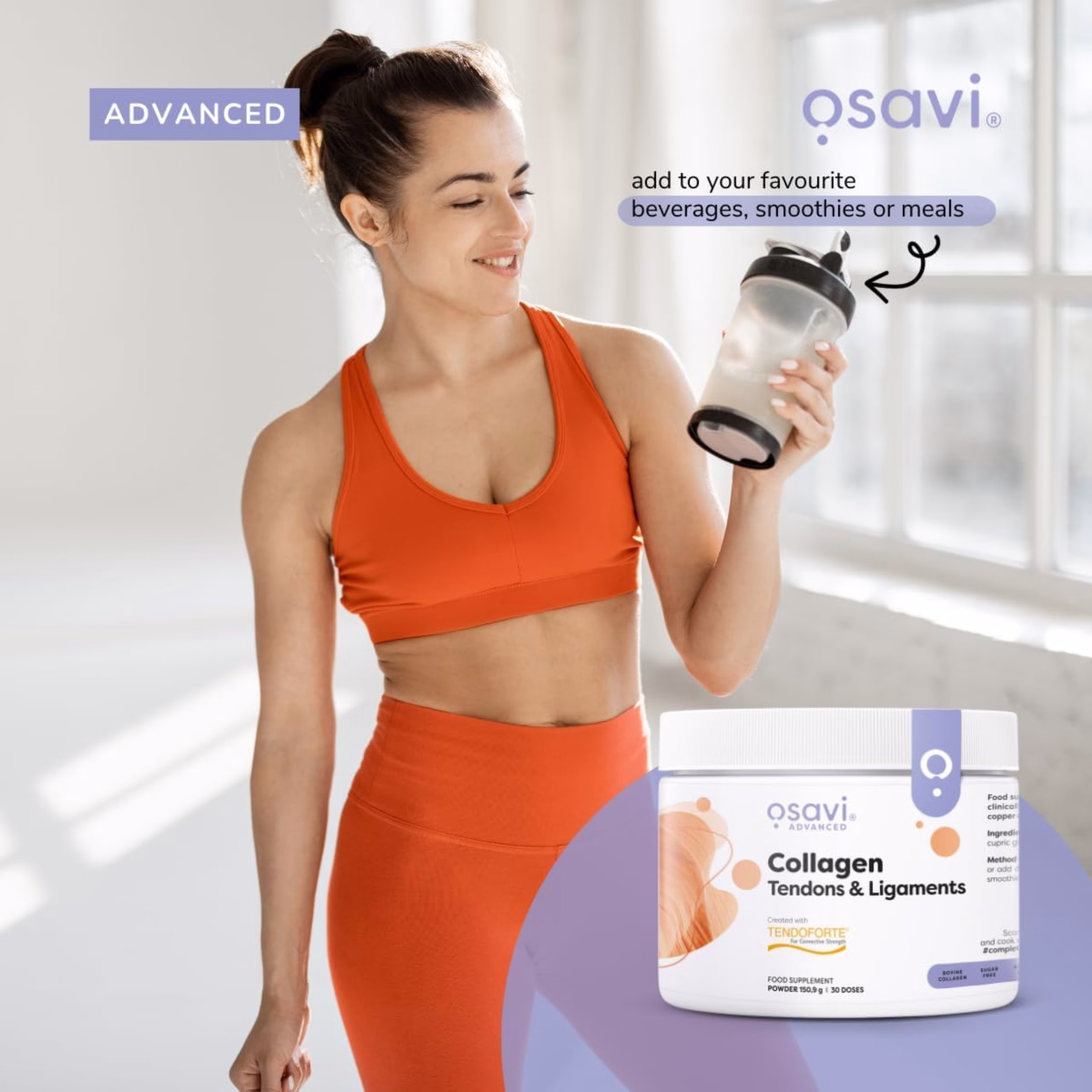 Osavi Collagen Peptides Tendons & Ligaments 150,9g - Slika 5