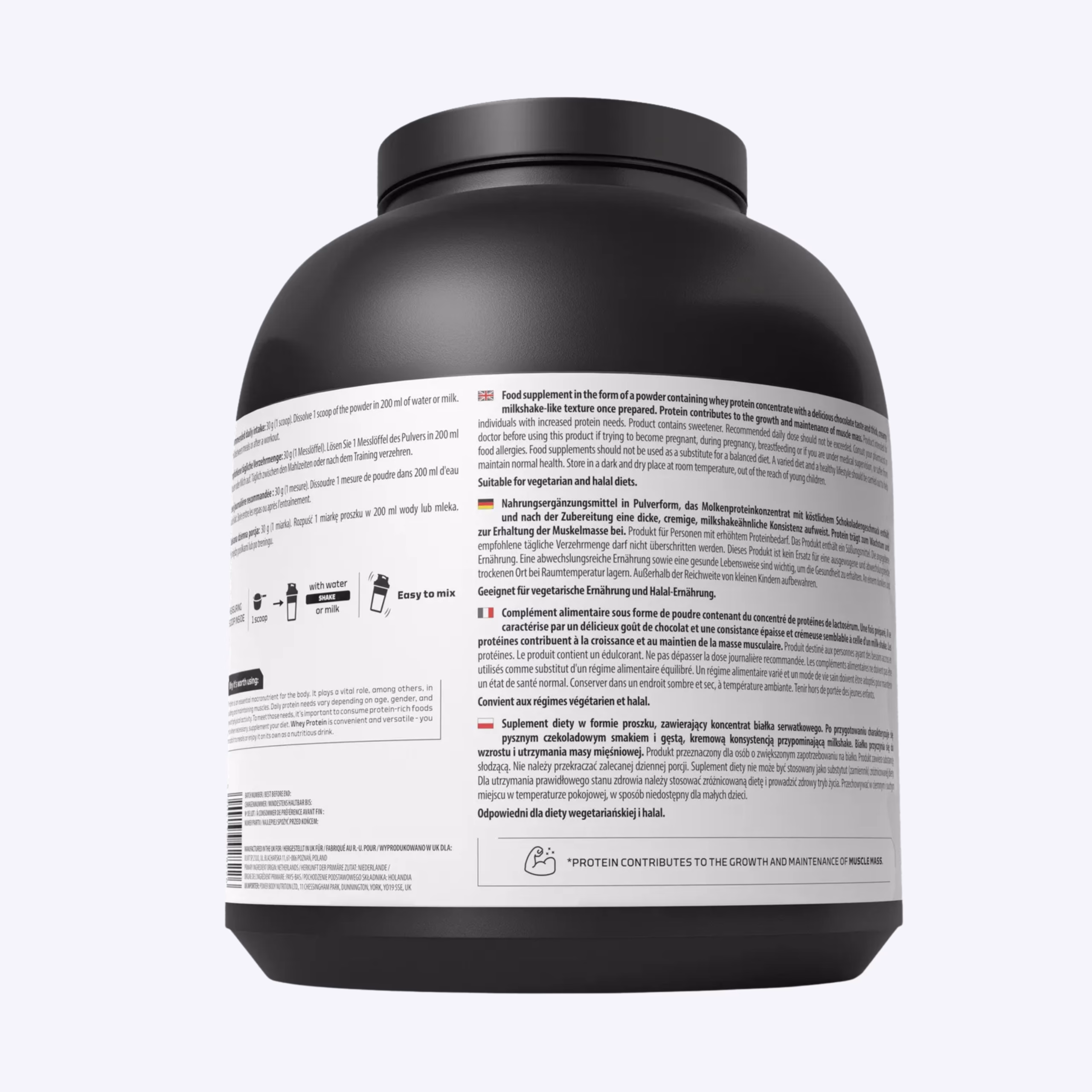 Skill Nutrition Whey Protein 2000g whey protein koncentrat za misicnu masu