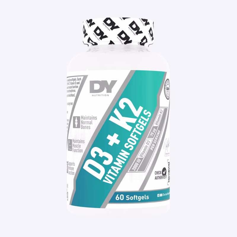 Dorian Yates Vitamin D3+K2 60 kapsula