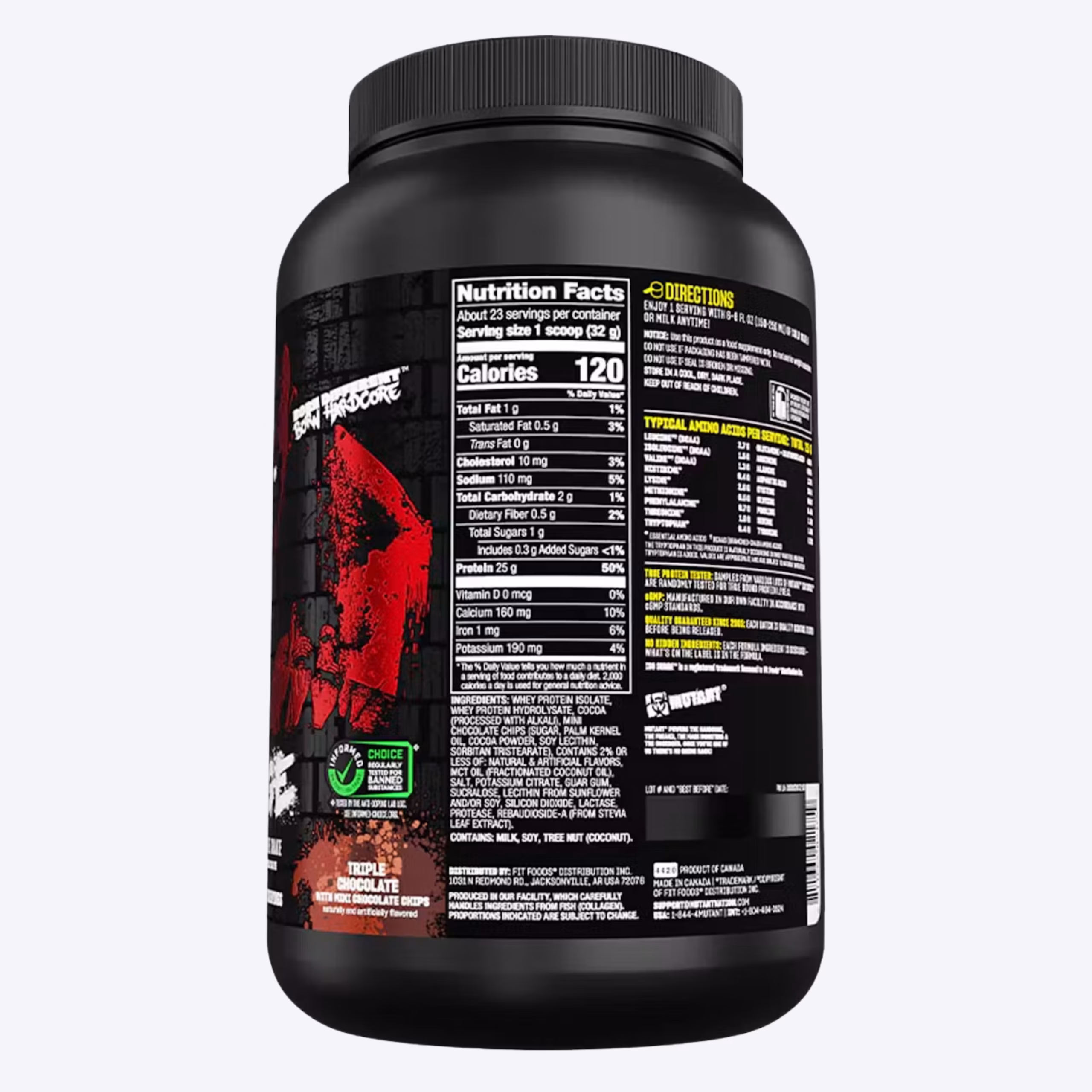Mutant Hardcore Iso 727g mutant izolat whey protein