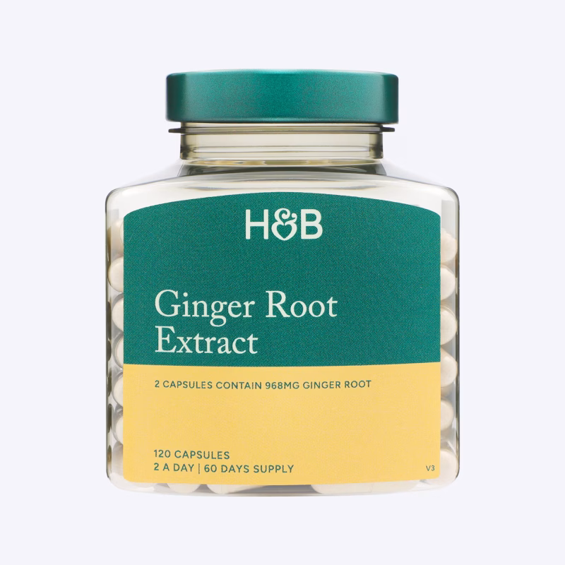 Holland & Barrett Ginger Root 120 kapsula đumbir za zdravlje i upale