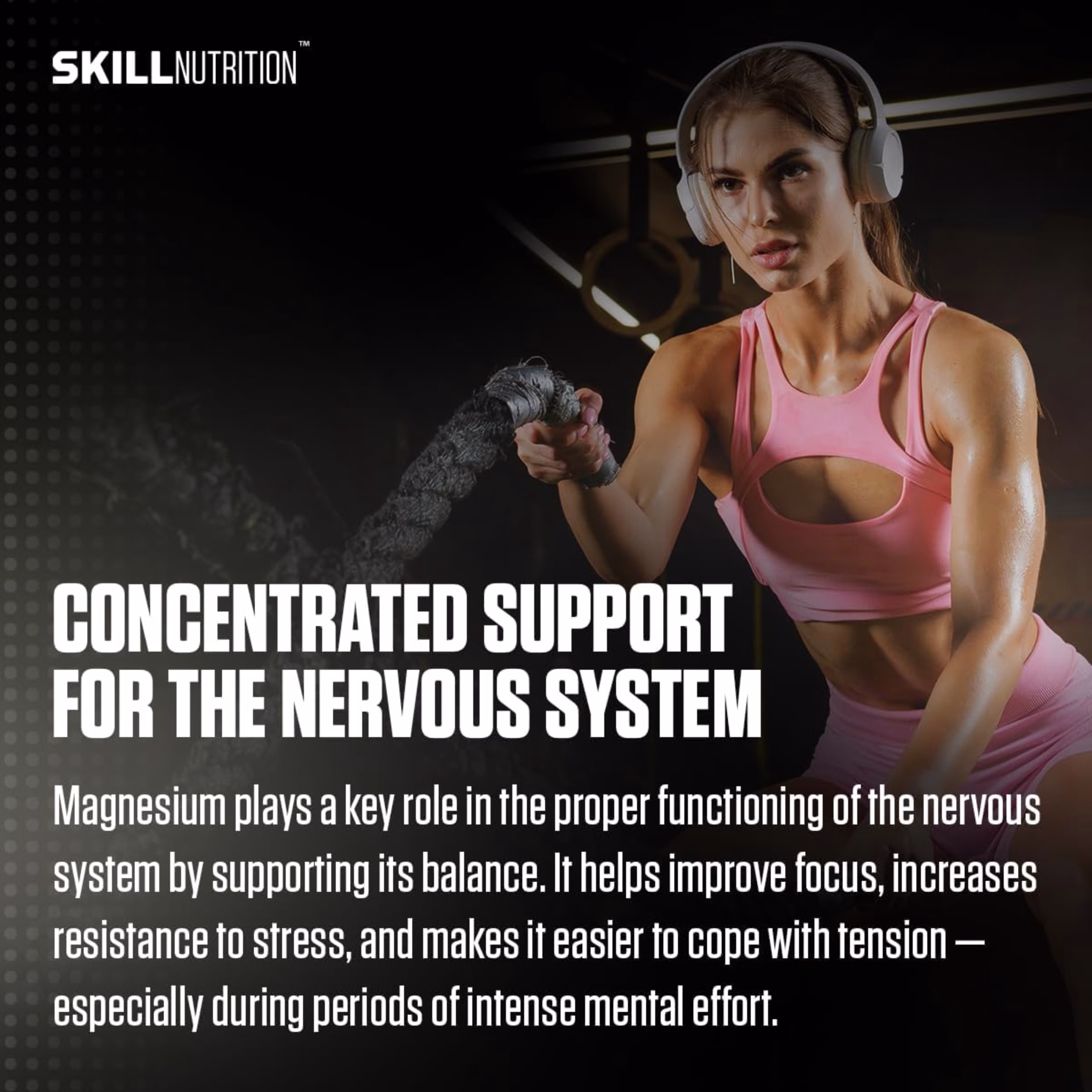 Skill Nutrition Magtein Magnesium L-Threonate 90 kapsula - Slika 4