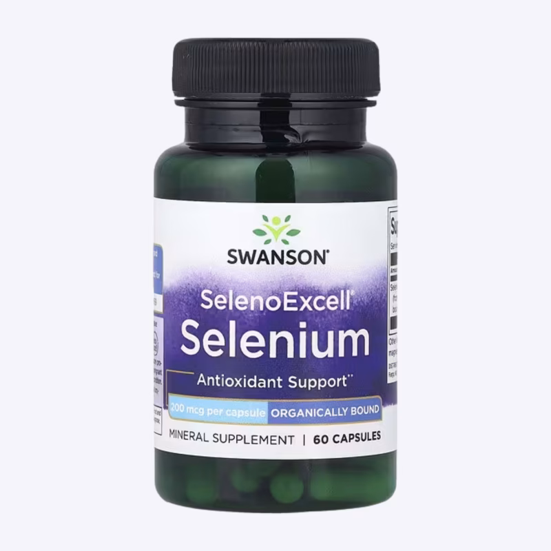 Swanson SelenoExcell® Selenium 200mcg 60 kapsula selen antioksidans i mineral za zdravlje