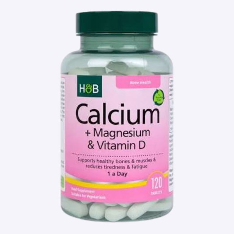 Holland & Barrett Calcium+Magnesium & Vitamin D 60 tableta KALCIJ ZA KOSTI