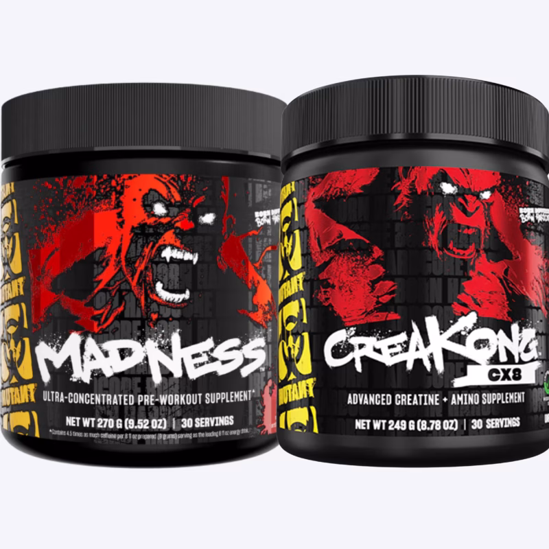 Mutant Madness 270 g + Mutant Creakong CX8 249 g – paket za maksimalan trening